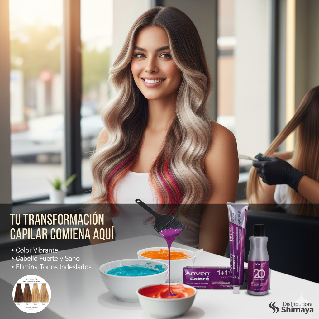 Guía complementaria de tintes capilares.