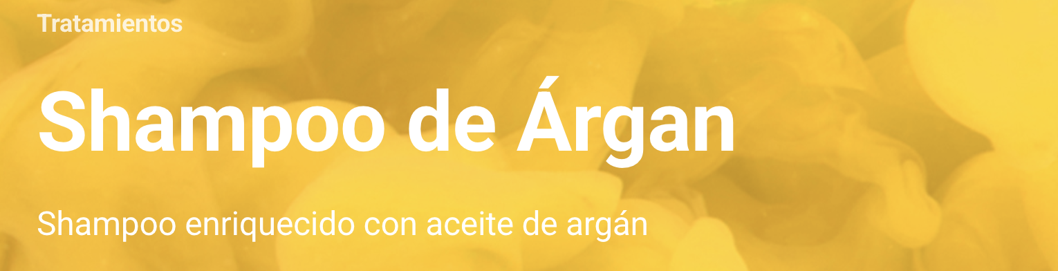Shampoo de argan