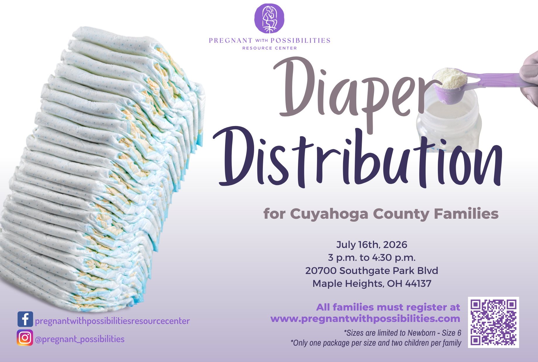 July Diaper Distribution 