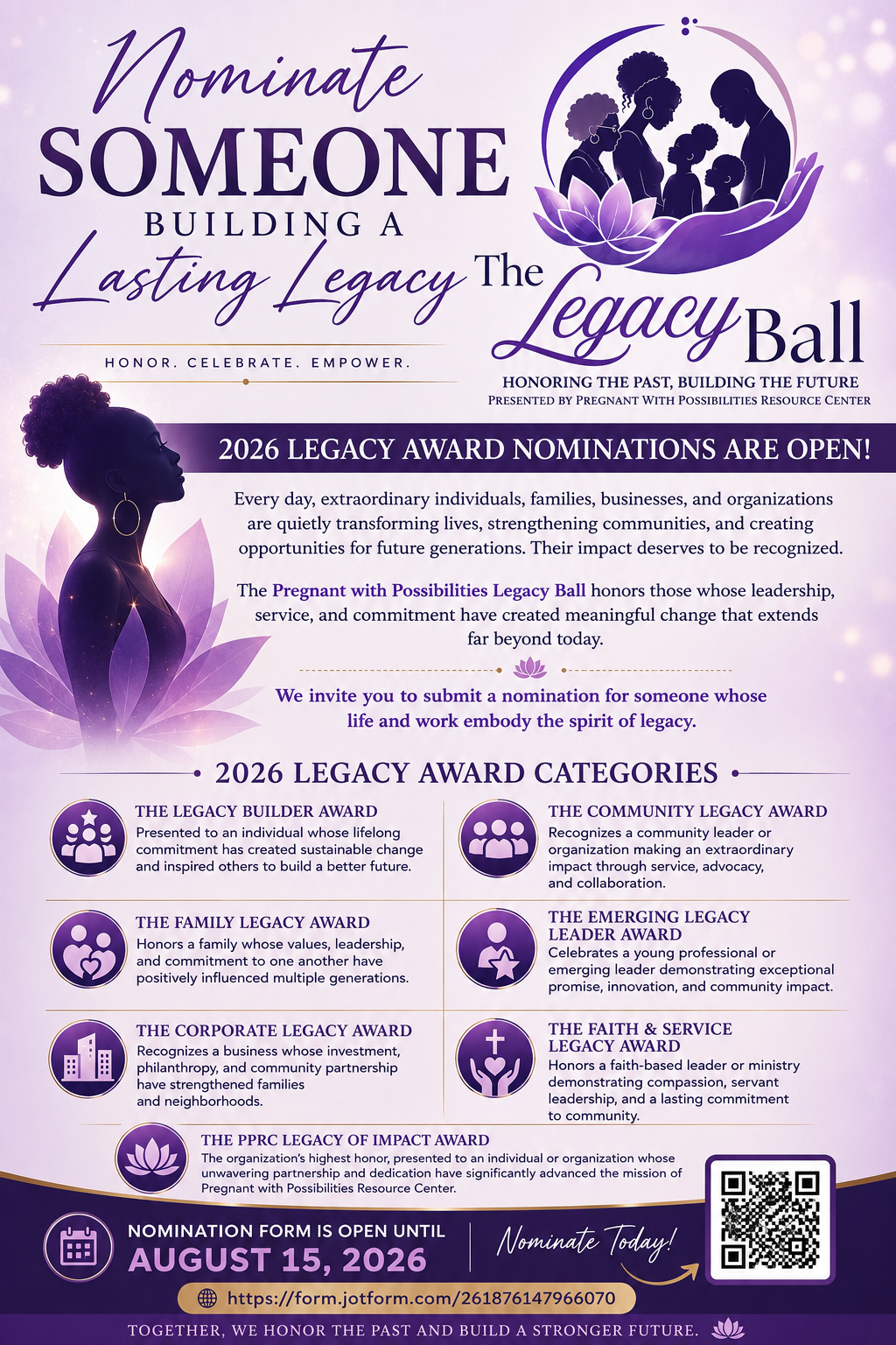 2026 LEGACY AWARD NOMINATIONS