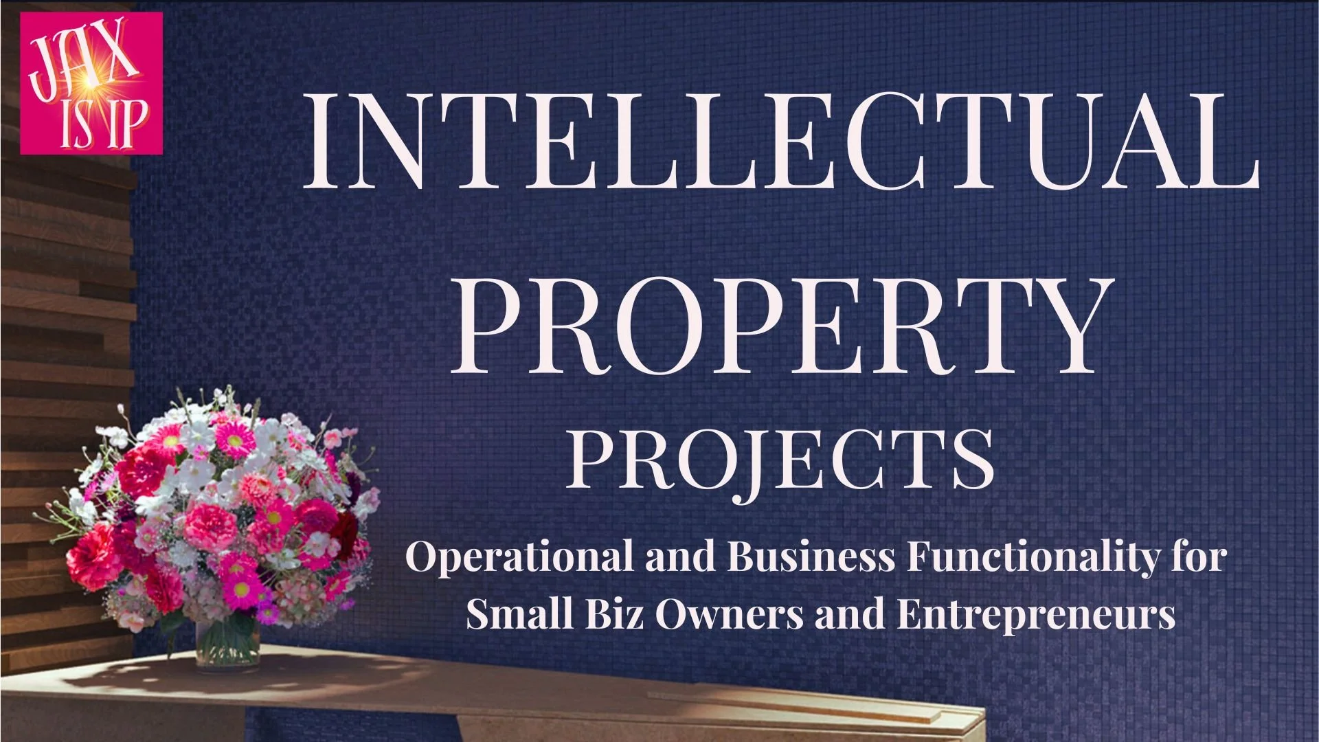Intellectual Property Projects - Operational and Business Functionality for Small Biz Owners and Entrepreneurs