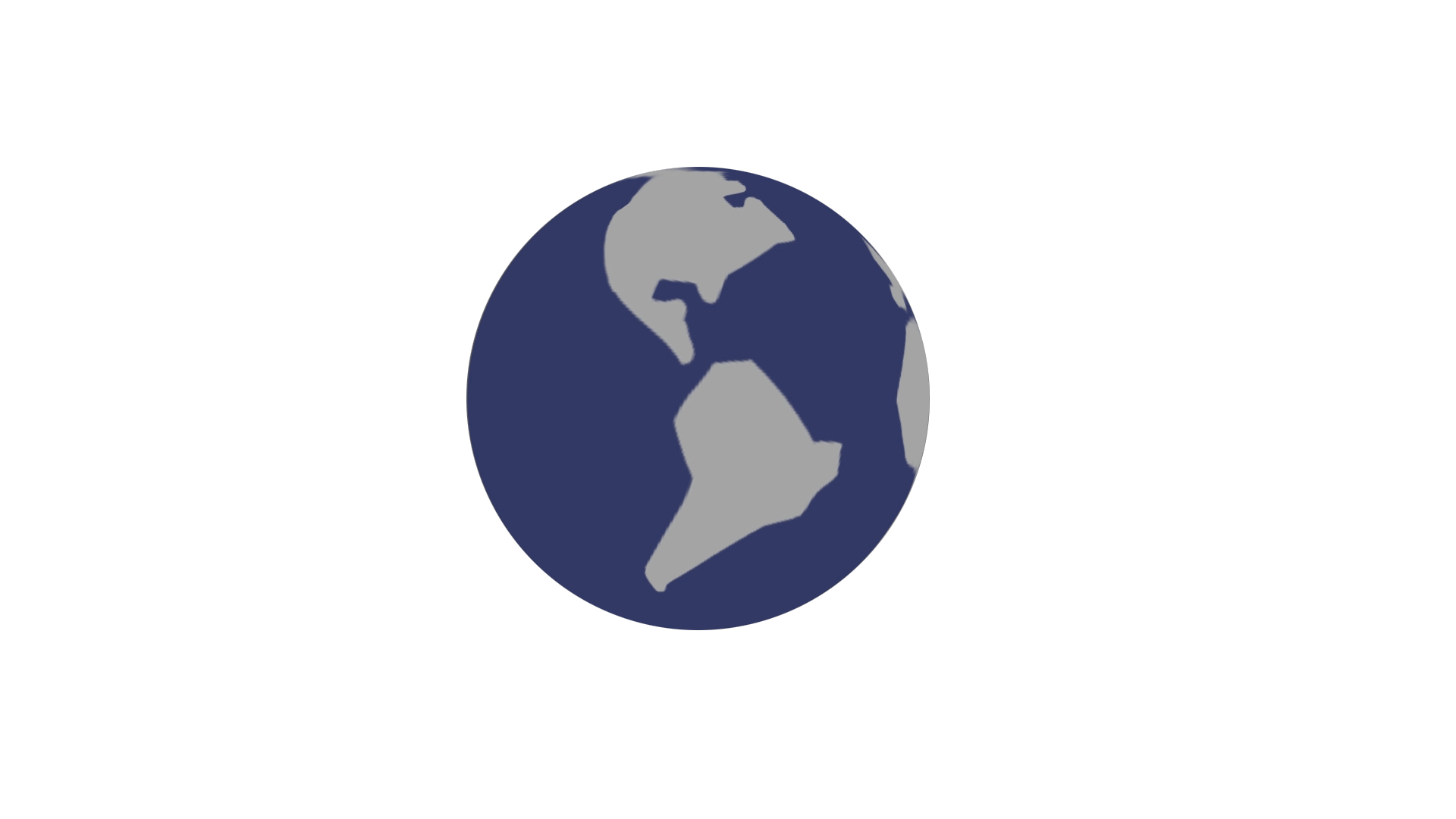 Digital illustration of the Earth showing the Americas, with a focus on North and South America, on a white background.