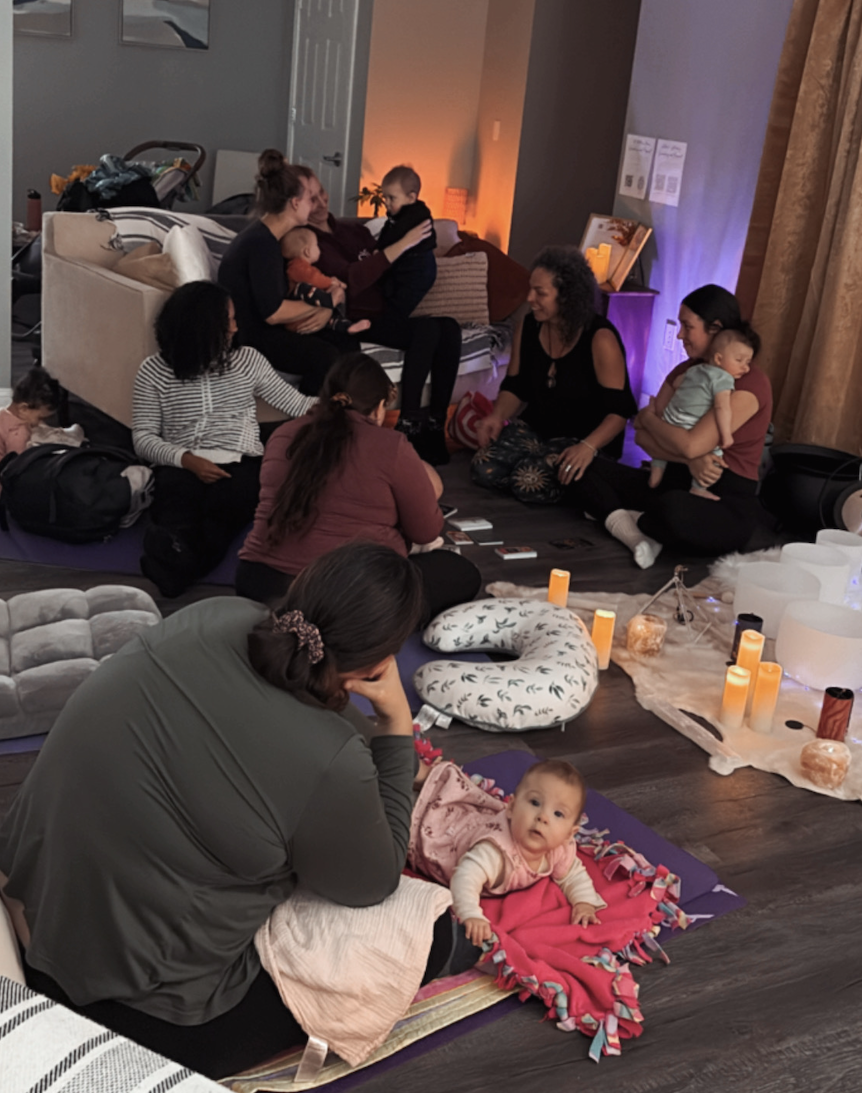 Mother & Baby Healing Sound Bath & Reiki Circle
