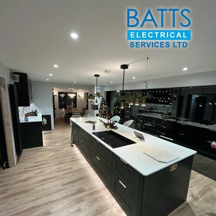 Excited to share my business: Batts Electrical Services LTD⚡️
Here is a recent kitchen refit completed in Halton for a customer.
For any enquiries contact us:
By Email: info@battselectrical.co.uk
Or send us a Direct Message!
