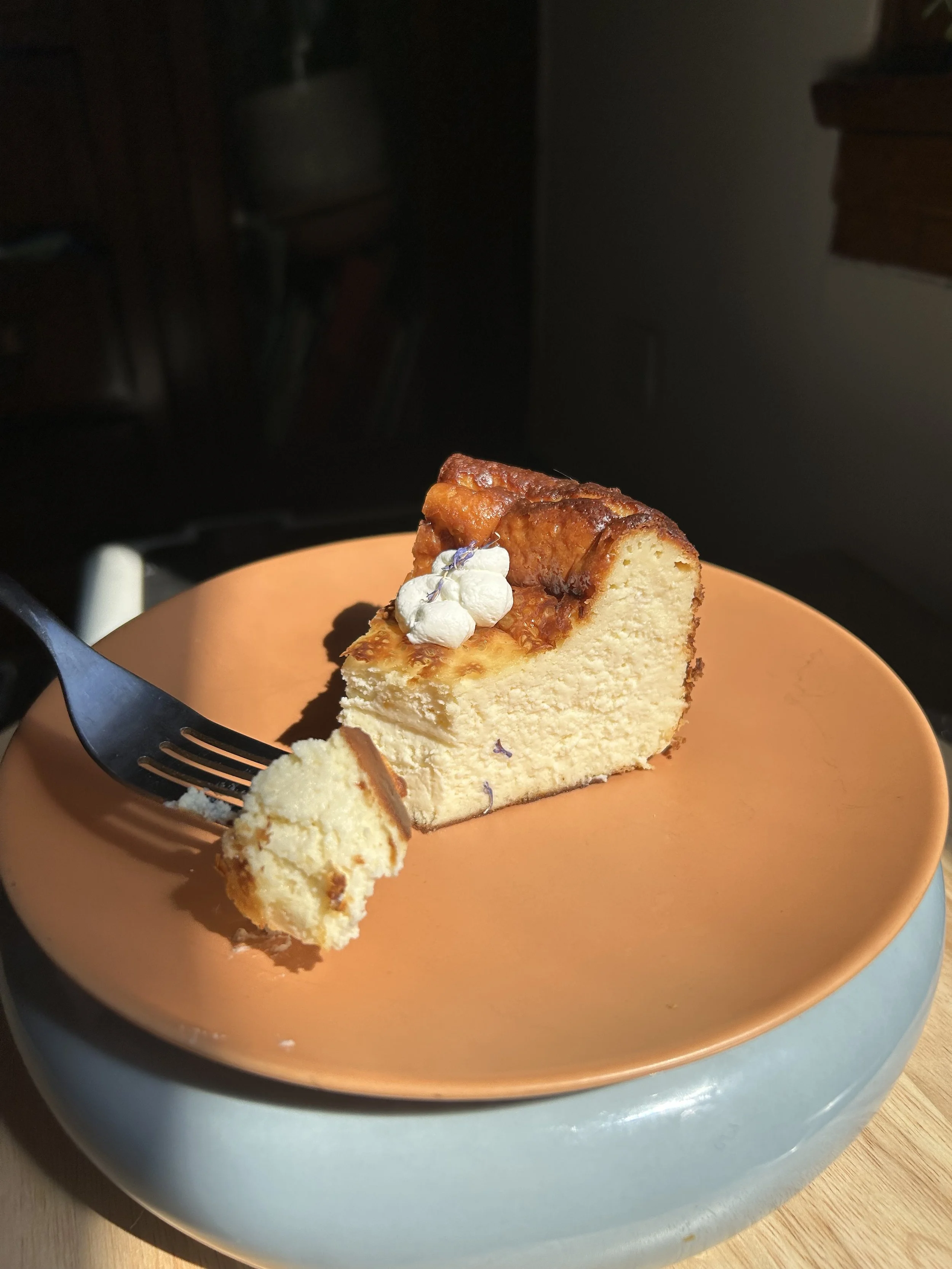 Basque cheesecake