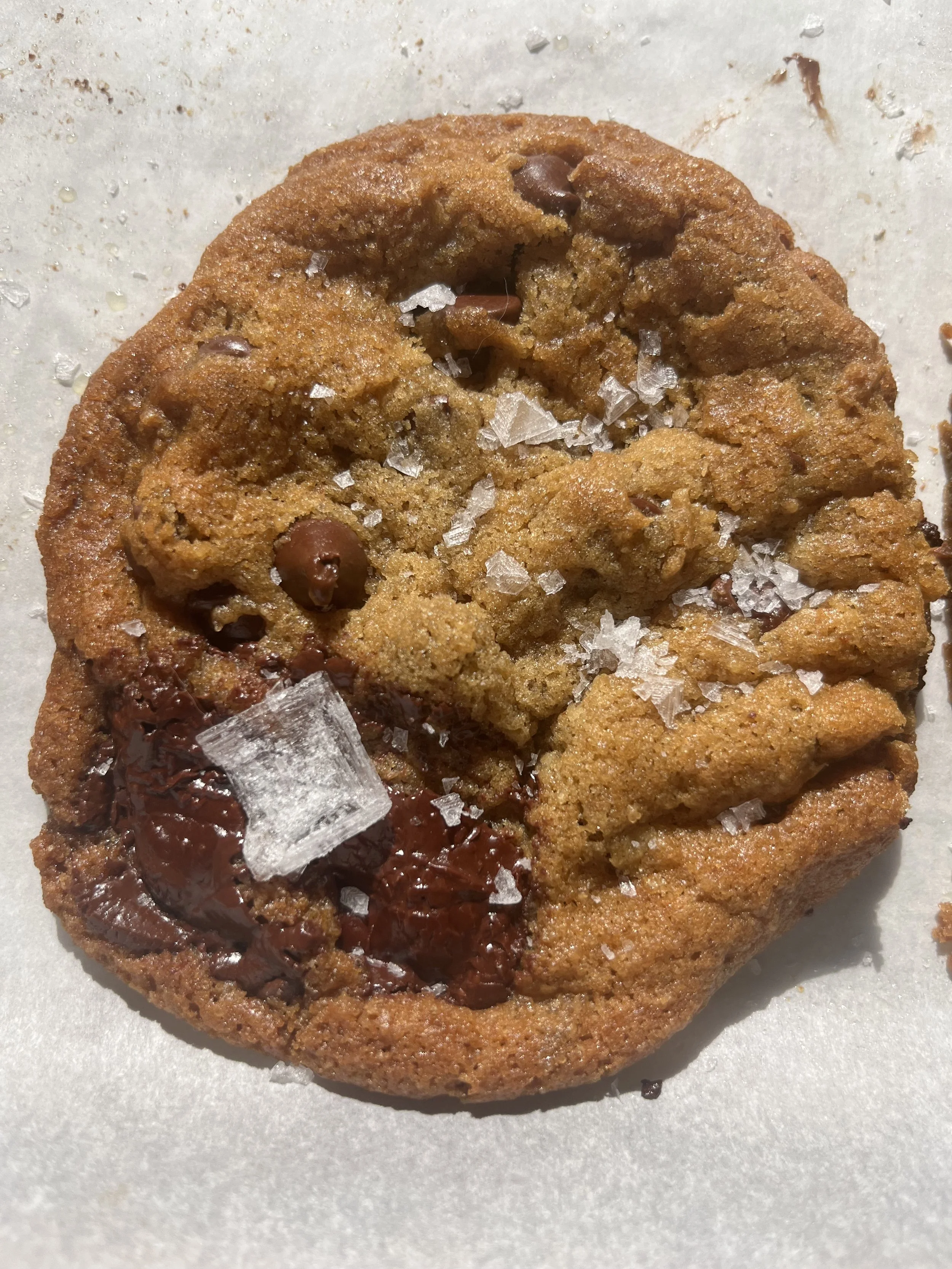 Miso brown butter chocolate chip cookie