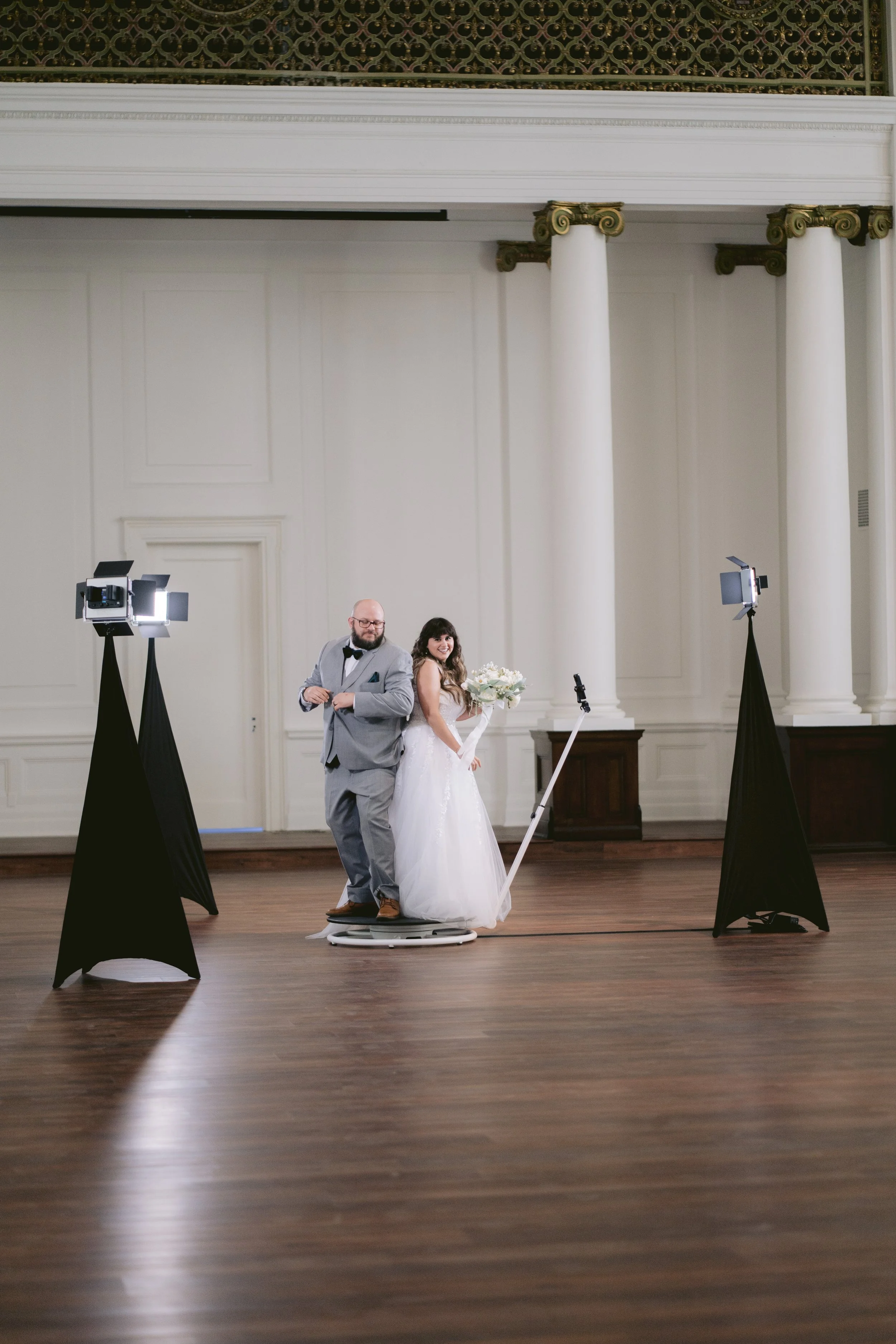 Fernandina Beach Amelia Island Wedding 360 Photo Booth