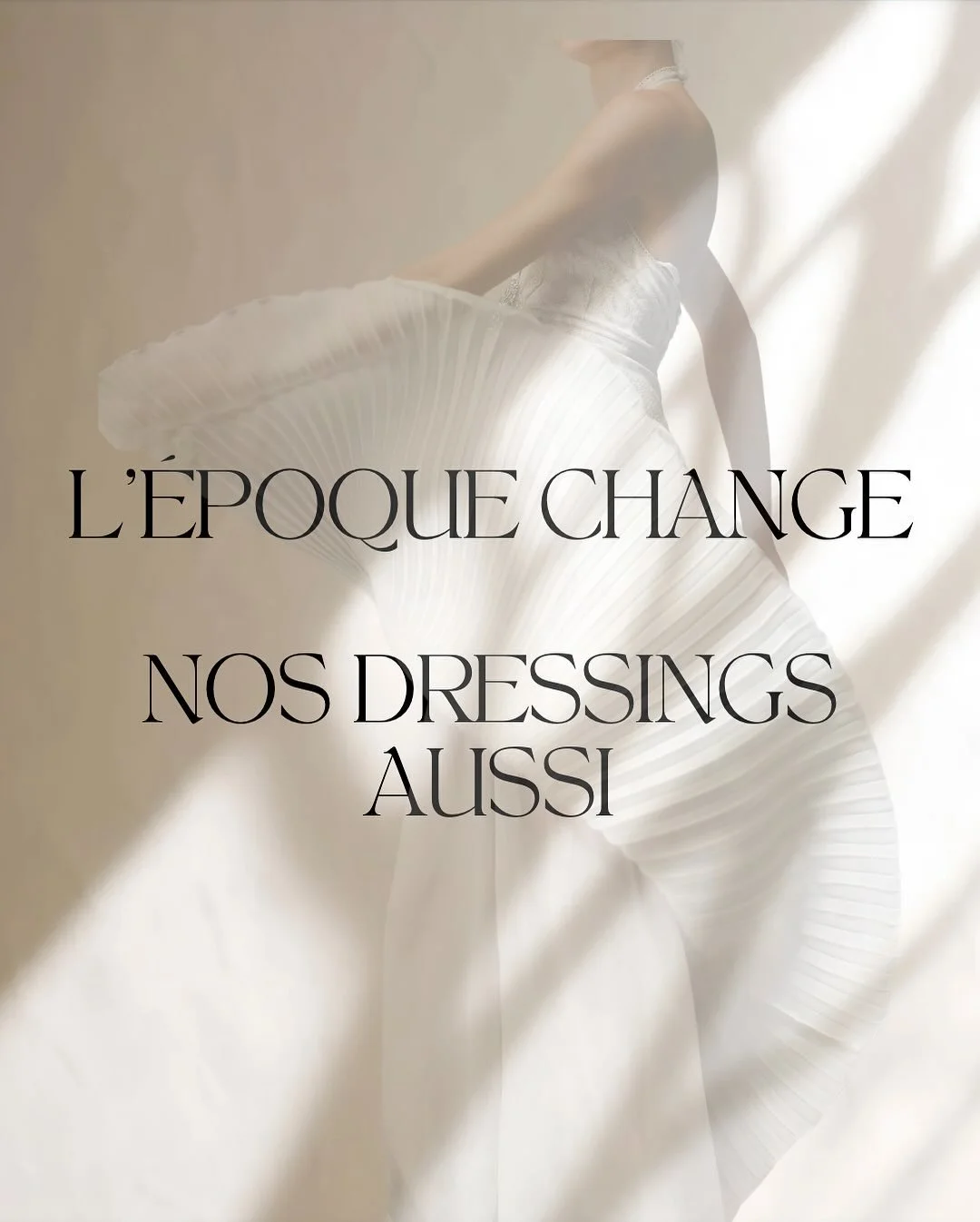 L&rsquo;&eacute;poque change et nous aussi.

Notre fa&ccedil;on d&rsquo;aimer la mode &eacute;volue : moins d&rsquo;accumulation et plus de sens, parce qu&rsquo;on conna&icirc;t d&eacute;sormais le co&ucirc;t humain et &eacute;cologique derri&egrave;