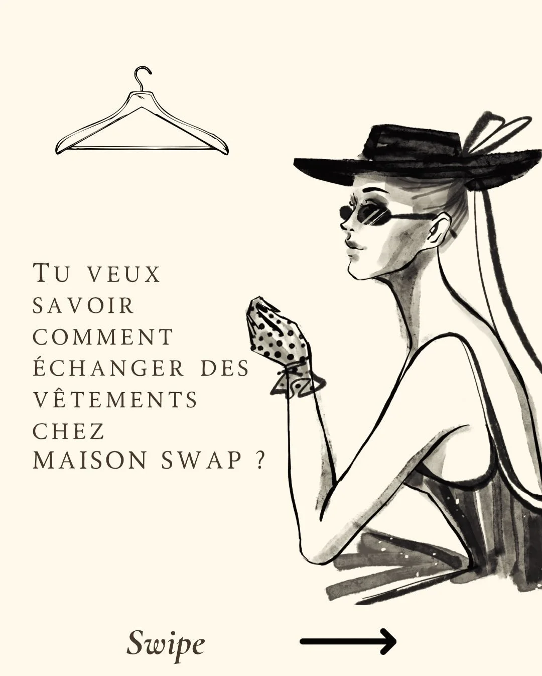 Ici, on &eacute;change ses v&ecirc;tements, pas besoin d&rsquo;en acheter.

Tu t&rsquo;abonnes.
Tu re&ccedil;ois des points.
Tu repars avec de nouvelles pi&egrave;ces.
Tu peux apporter les v&ecirc;tements que tu ne portes plus pour gagner plus de poi