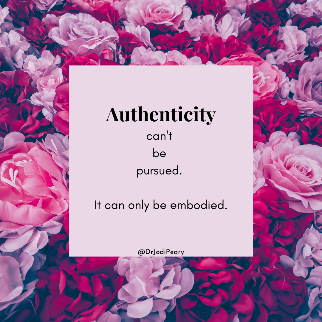 Courageous Authenticity