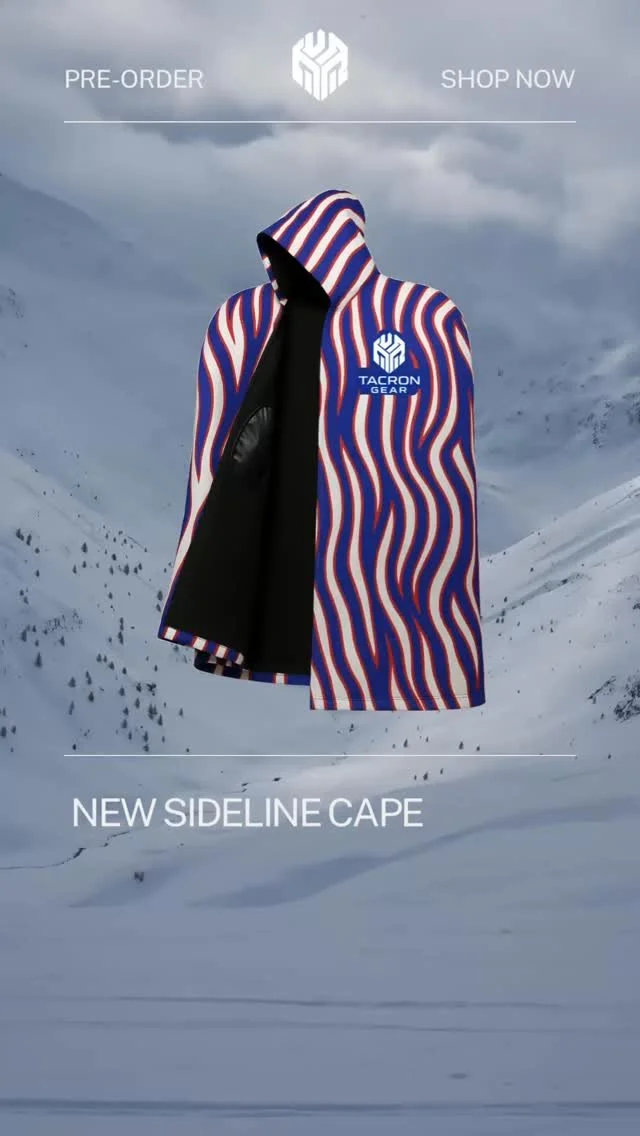 Snow. Rain. Wind. The Sideline Cape handles it all.
#TacronGear #BuffaloWeather #StayWarmStayDry #GameDayReady