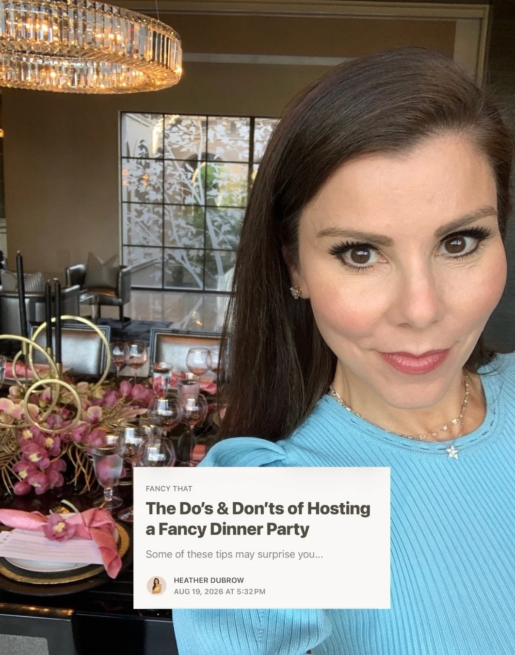 My official guide to hosting (and attending !!) a fancy dinner party is LIVE on Substack 😏💃🏻💌 I have a feeling some of these rules may surprise you &hellip; let me know in the comments, do you agree or disagree with some of these ?! 

Comment SUB