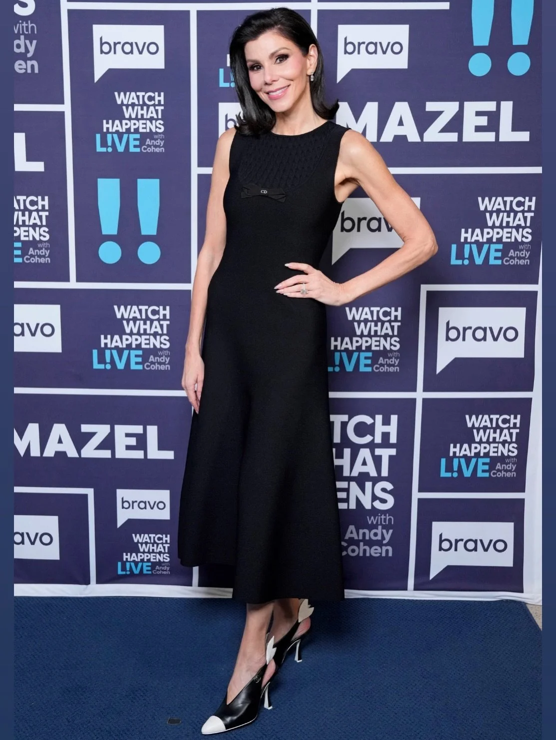 Victorian glory hole for motor boating anyone ?!?! Still laughing after another epic evening on @bravowwhl with @bravoandy @carsonkressley and @mikemccreadypj 🤣❤️🥂💃🏻 Always a good time in the Clubhouse !!! 

Also obsessed with my @dior dress and 