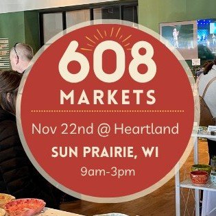✨ We&rsquo;re popping up THIS SATURDAY at 608 Markets! ✨

Come shop with us in Sun Prairie, WI from 9am&ndash;3pm at Heartland Church &mdash; and don&rsquo;t forget to swing by Booth #22 to see all our newest 3D-printed creations! 🎉

We&rsquo;re bri