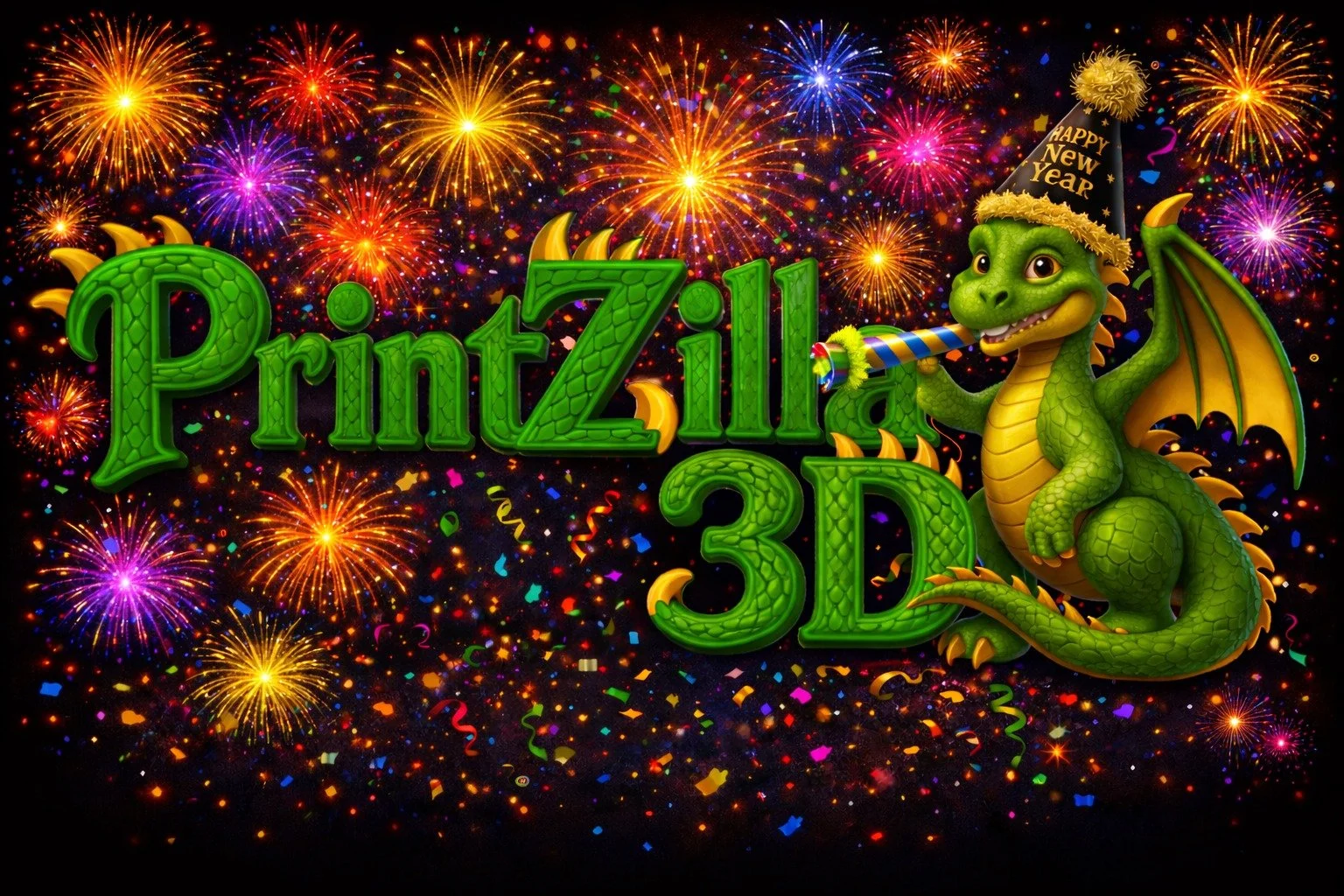 🐲✨ Cheers to 2026! ✨🐲

Thank you to all of our incredible customers for supporting PrintZilla 3D Printing! We&rsquo;re already hard at work printing and creating fun new designs for you to enjoy in the new year.

Here&rsquo;s to a fantastic 2026&md