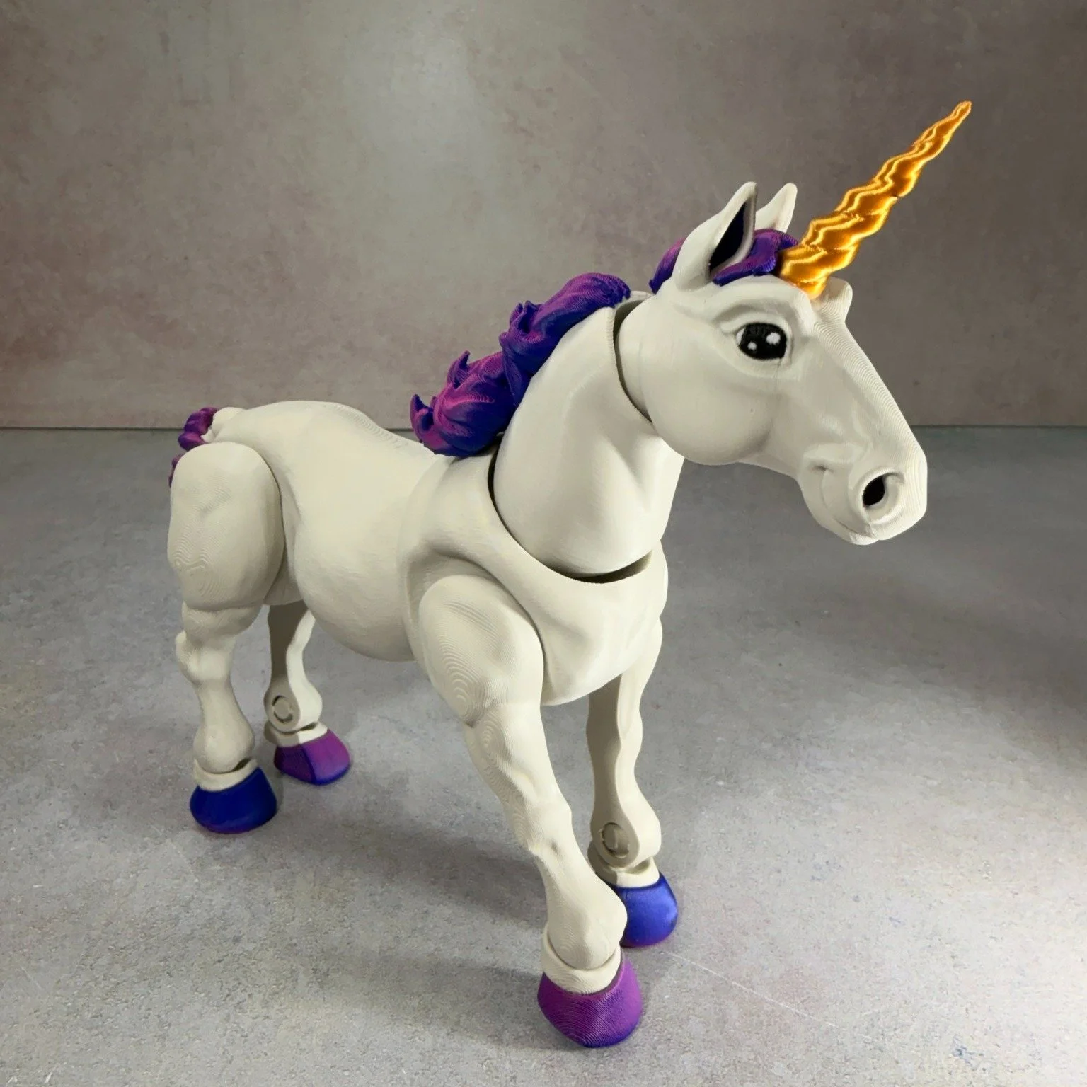 🦄✨ NEW PRODUCT ALERT! ✨🦄
Say hello to our articulated unicorn&mdash;a magical new addition to the PrintZilla lineup!

Designed with smooth, movable joints, this unicorn can stand, pose, and gently move, making it perfect for play, display, or gifti