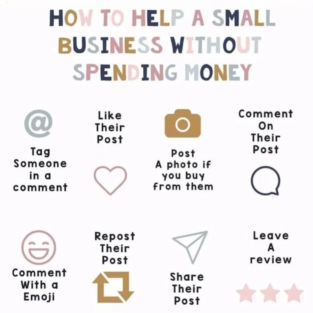 Supporting small businesses doesn&rsquo;t cost a thing ✨

A like, comment, share, or tag goes a long way for makers like us.

Thank you for helping us grow&mdash;one tap at a time 🐲💛
