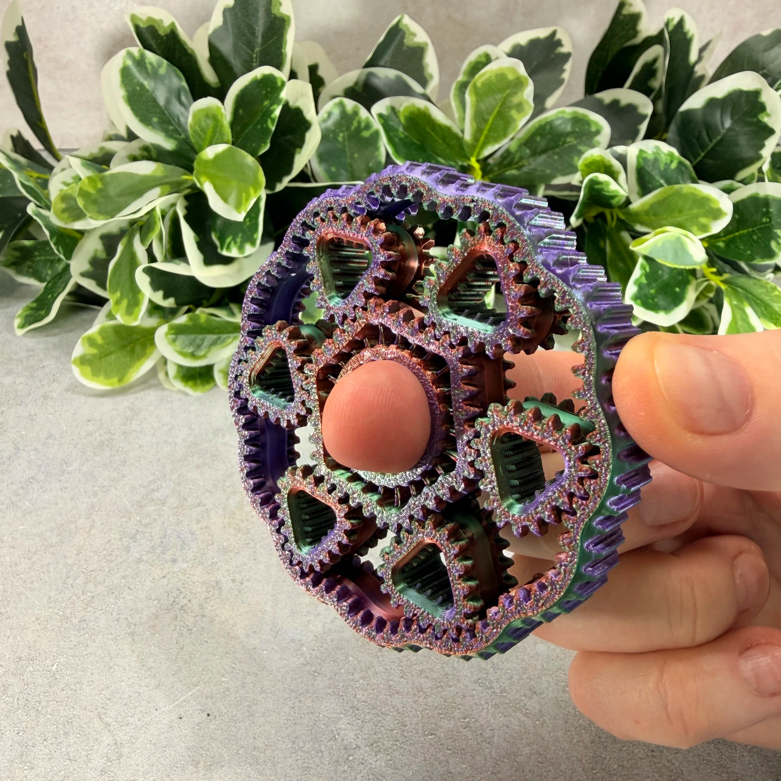 GEAR FIDGET SPINNER
