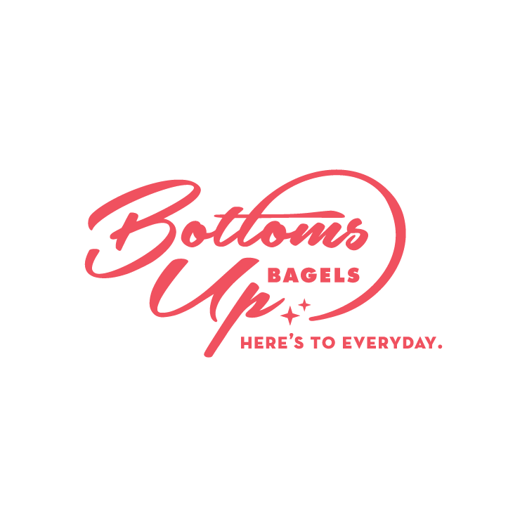 Bottoms Up Bagels logo
