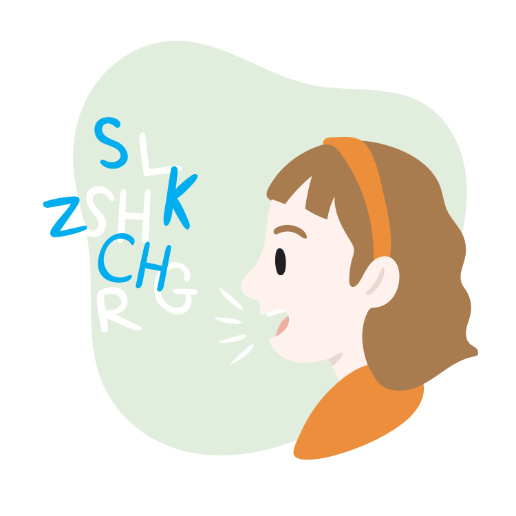  Custom Illustration: Child speaking 