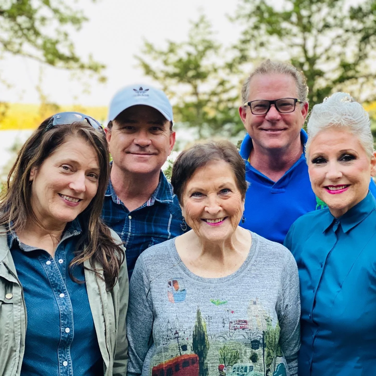 Happy Mother’s Day weekend... my beautiful mother with  all of her children ... she makes us feel so young😁