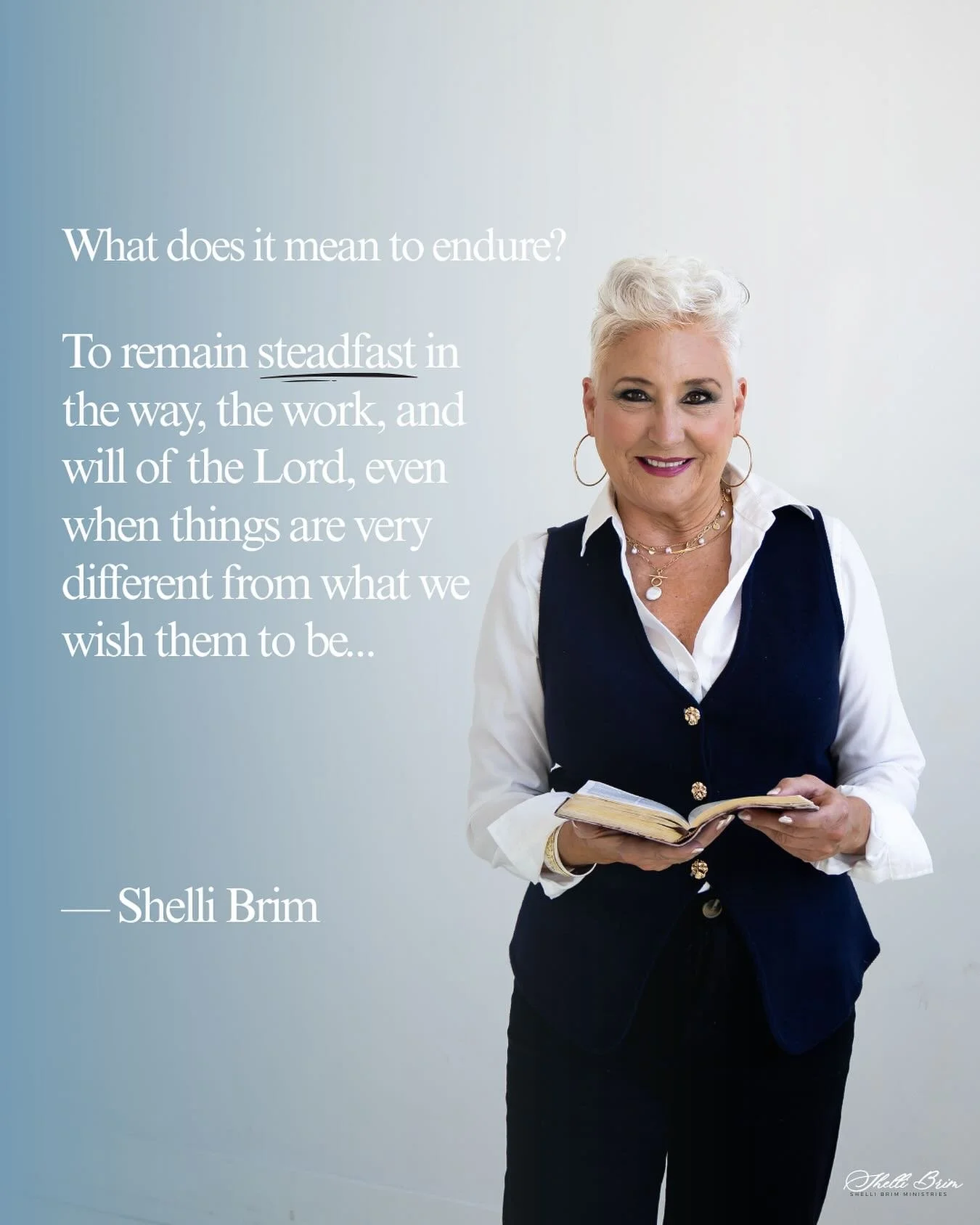 We must grow in ENDURANCE every day!
When you choose to endure difficult situations and testing circumstances, you grow in your maturity as a Christian.
You may ask, “Why is it important to be mature?”
It’s simple: as you grow in