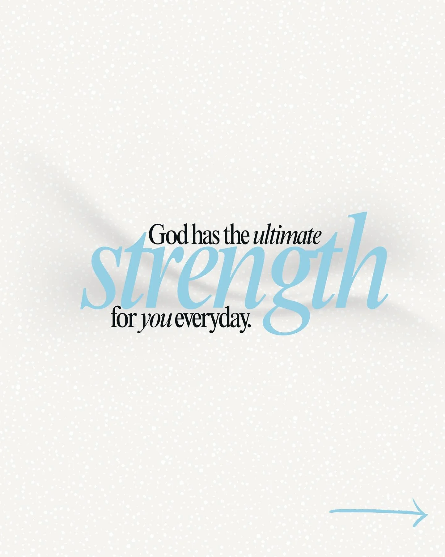 The Lord gives strength, not just to endure, but to glorify Him in every part of who you are. 😊🤍

Strength isn&rsquo;t about striving harder, it&rsquo;s about union with the One who never fails.

Glory!