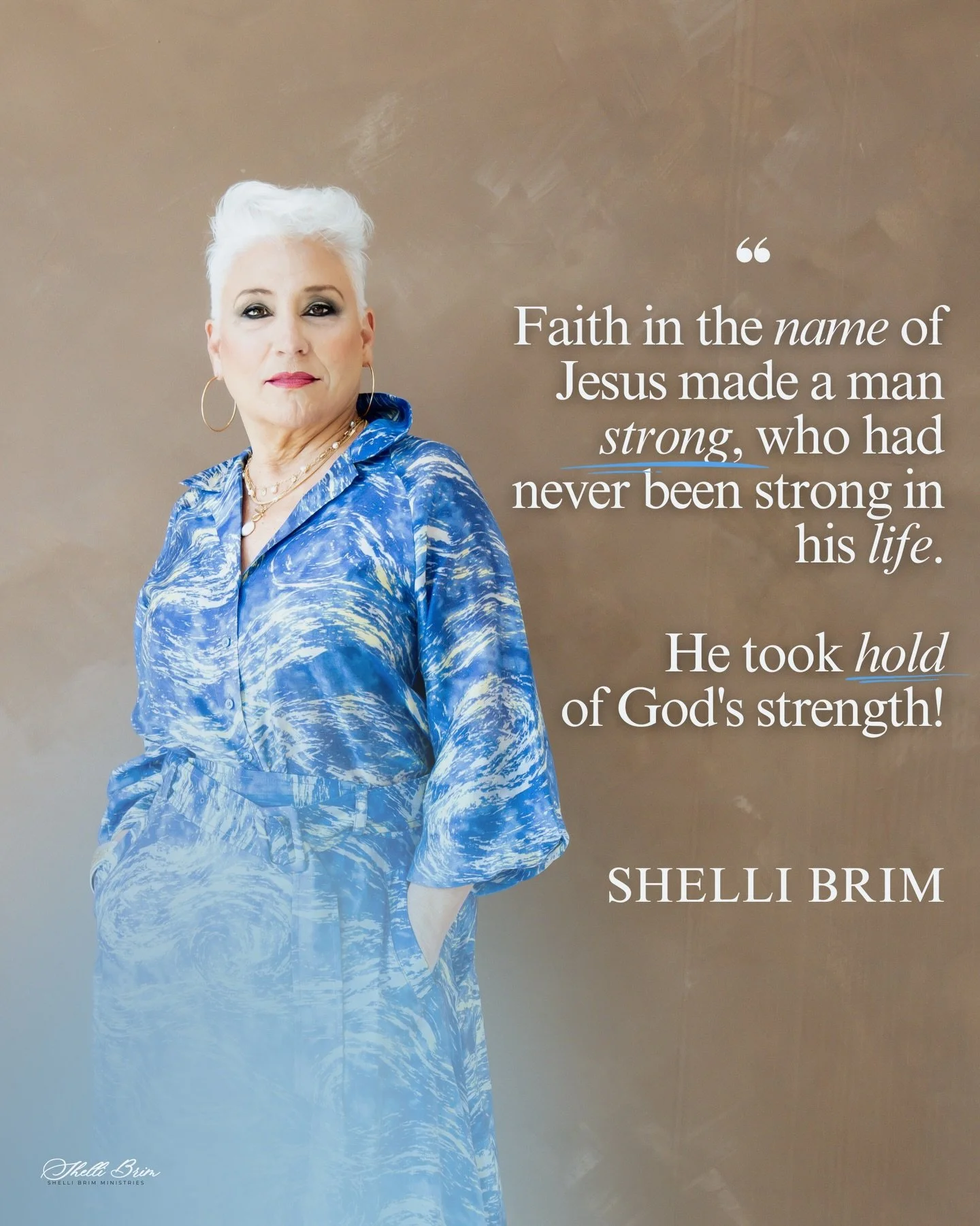 There&rsquo;s power in the MIGHTY name of Jesus! Healing, freedom, strength, EVERYTHING we need rest in His name!! Glory!

In His name, we can do all things! 🙌✨

&ldquo;And his name through faith in his name hath made this man strong&hellip;&rdquo;&