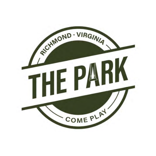 Logo for The Park in Richmond, Virginia, with tagline 'Come Play'.