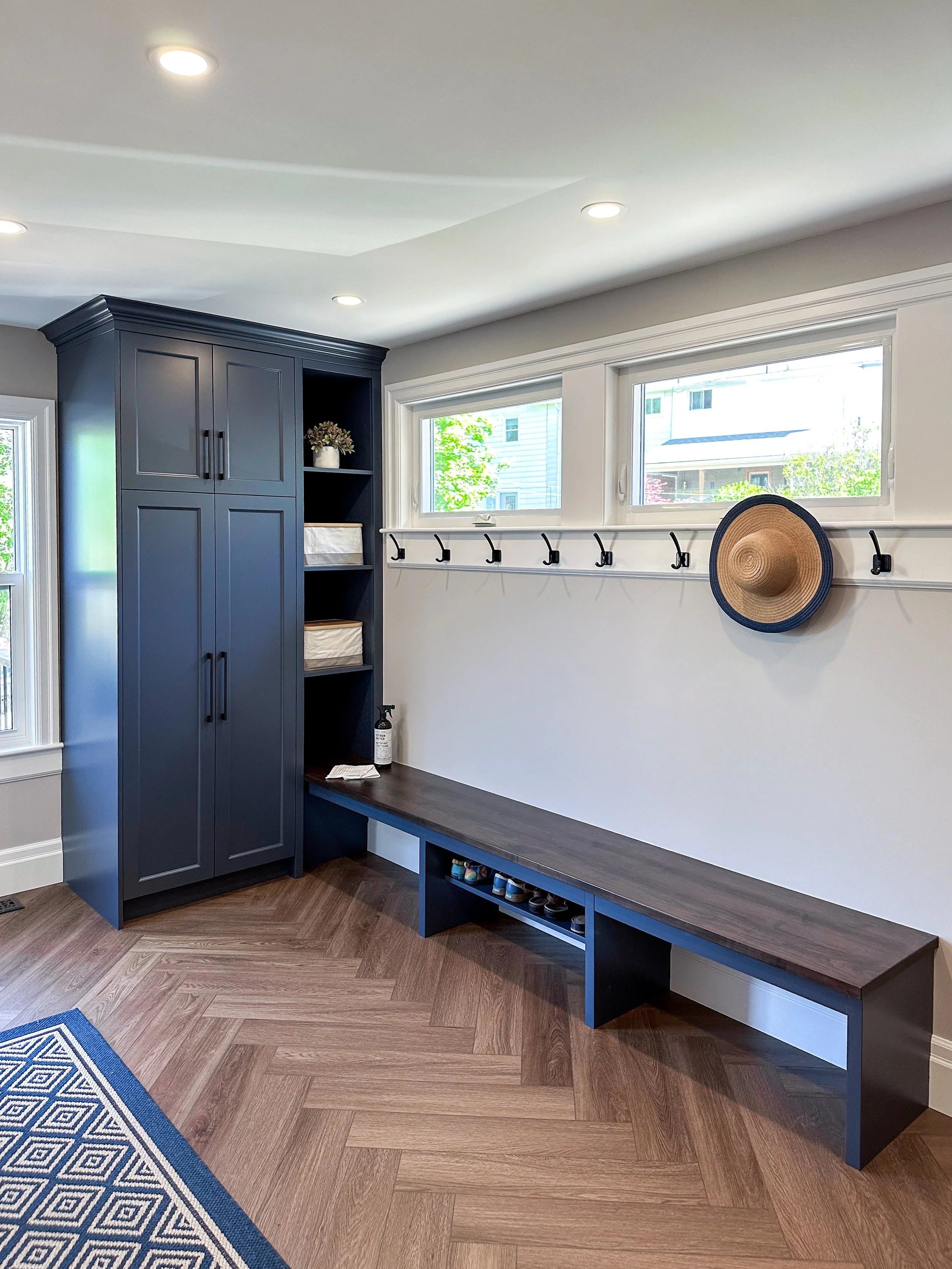 Laundry & Mudroom Renovation on Hannah St in New Hamburg