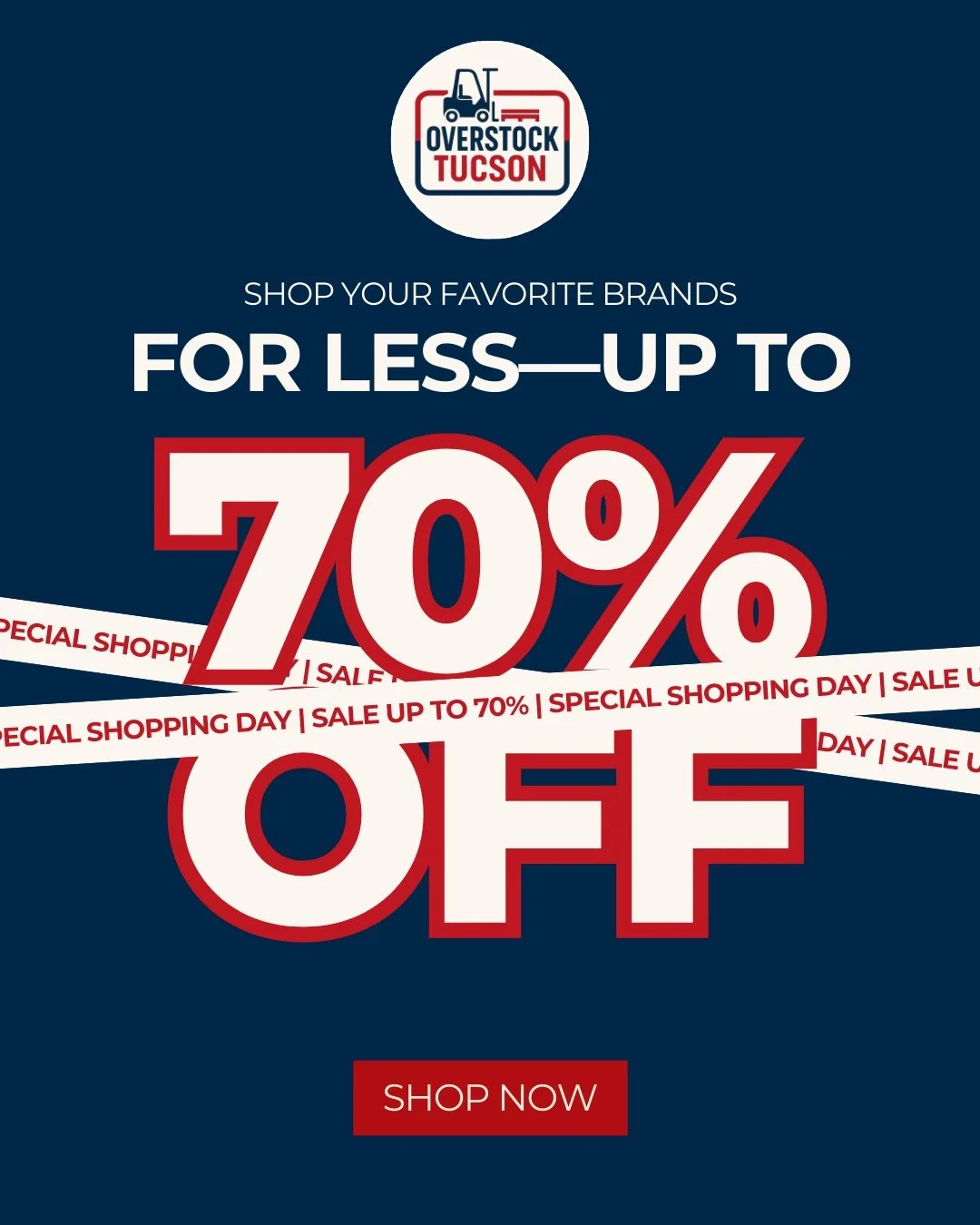 Your favorite brands are waiting, and they&rsquo;re up to 70% off! 😍 At Overstock Tucson, new deals arrive weekly, so every trip is full of surprises. Whether you&rsquo;re hunting for home goods, electronics, or fashion, there&rsquo;s always somethi