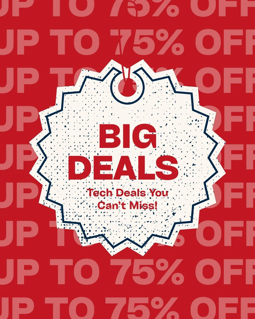 Attention tech lovers! 🎉 Big deals are waiting up to 75% off!

Discover amazing discounts on the latest gadgets, accessories, and electronics at Overstock Tucson. Don&rsquo;t wait, these deals won&rsquo;t last long! ✨

#OverstockTucson #TechDeals #B