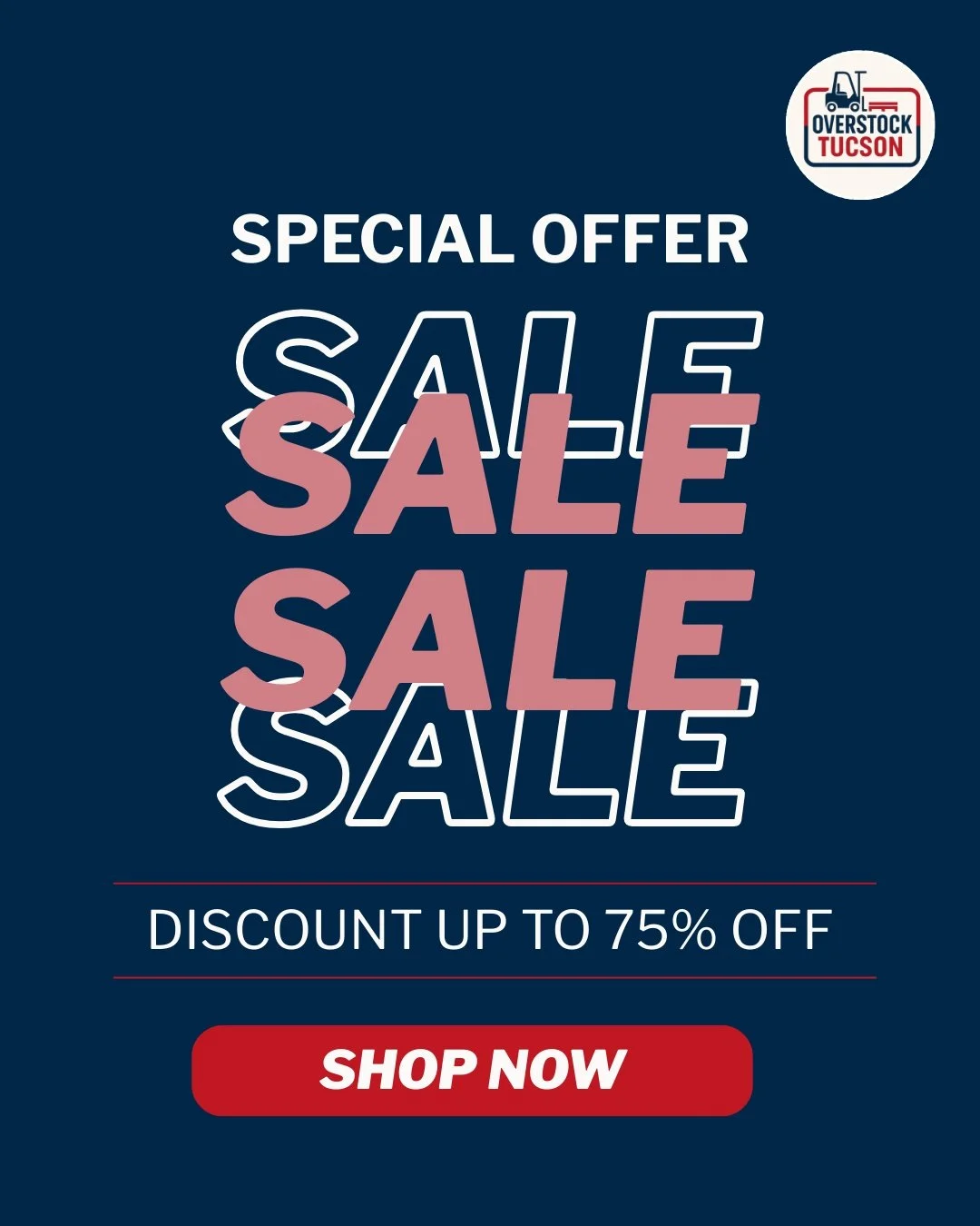 🔥 𝗙𝗹𝗮𝘀𝗵 𝗗𝗲𝗮𝗹𝘀! 🔥

Overstock Tucson is packed with top picks, hidden gems, and must have finds all at up to 75% OFF. Every visit is a little adventure, and these deals won&rsquo;t last!

👉 Shop now and grab your favorites!

#OverstockTucs