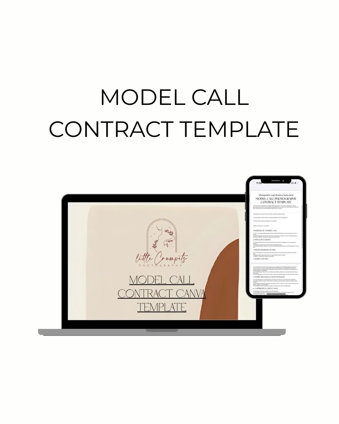 Model Call Photography Contract Template