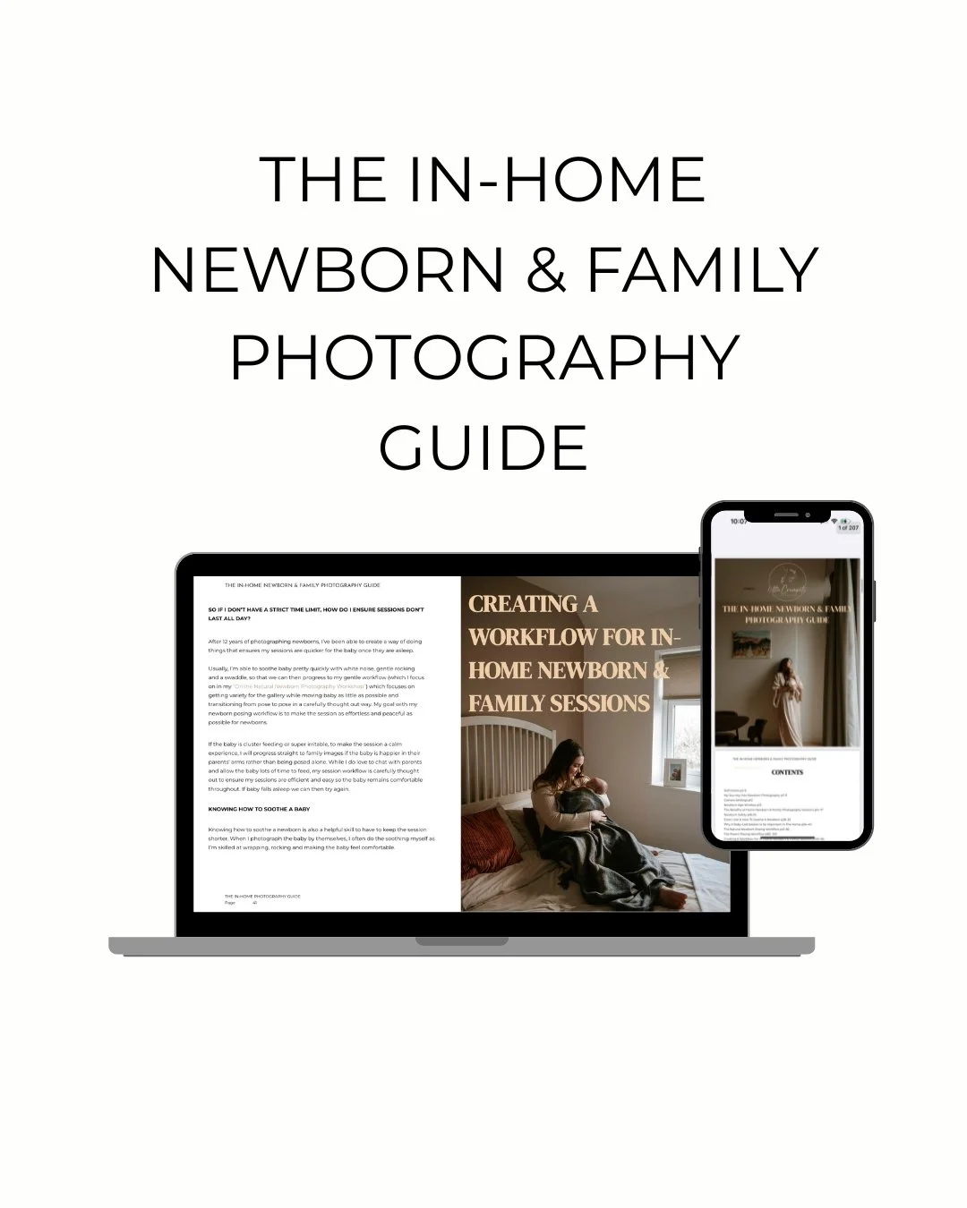 The In-Home Newborn & Family Photography Guide