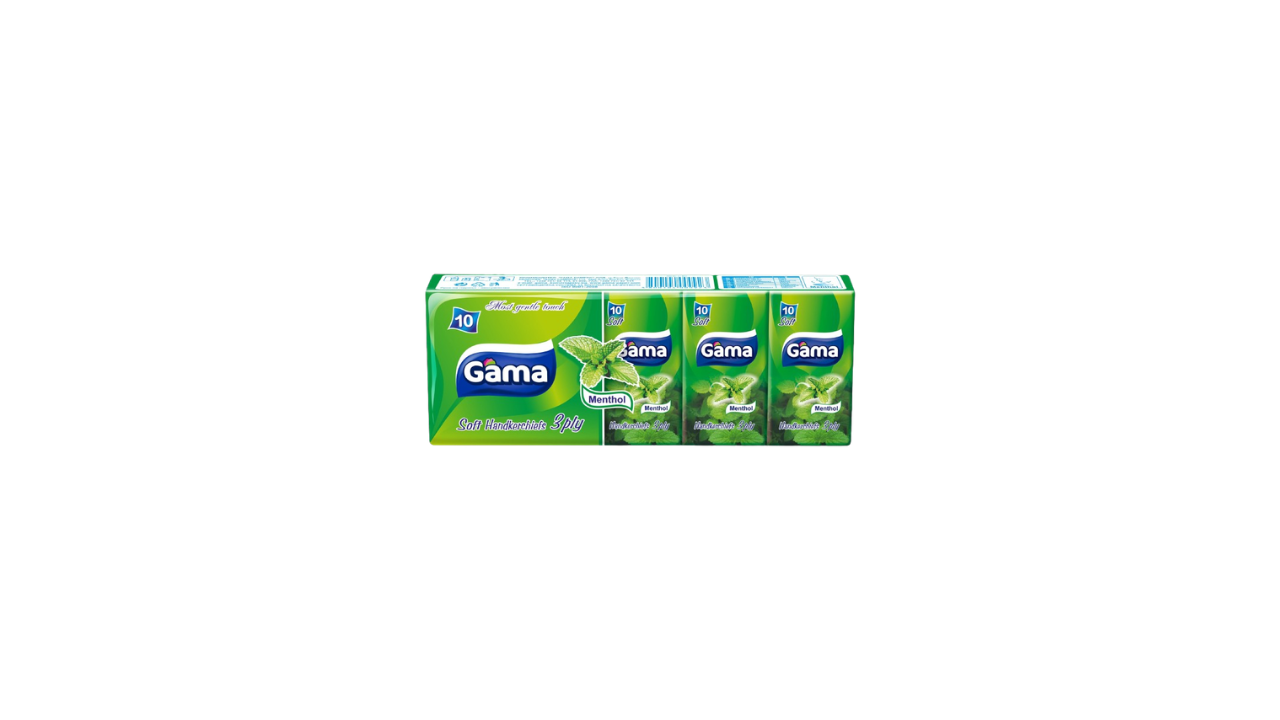 batiste gama 3 straturi 10/set menta
