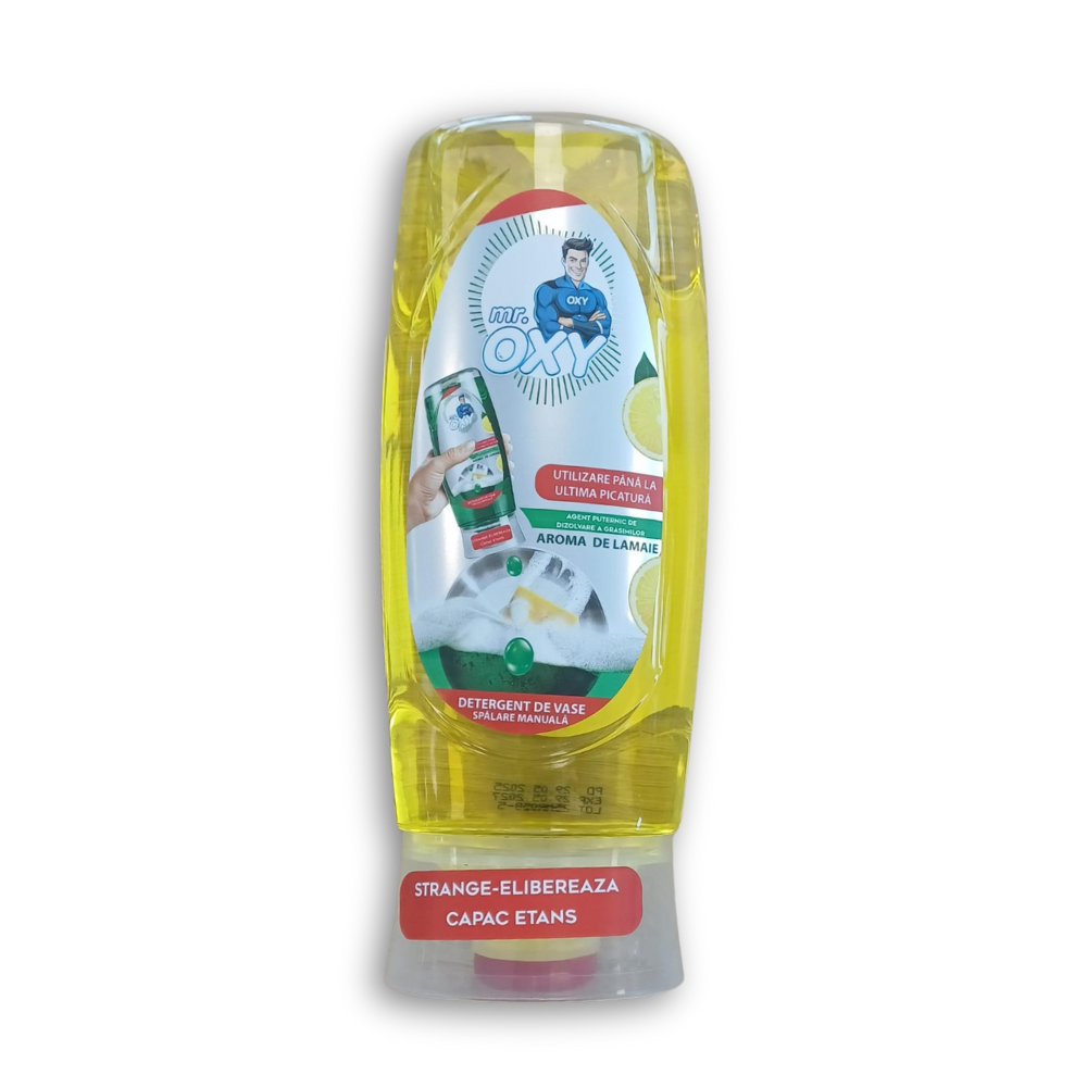 Mr.Oxy- DETERGENT VASE Bicarbonat Lamaie – 500ML
