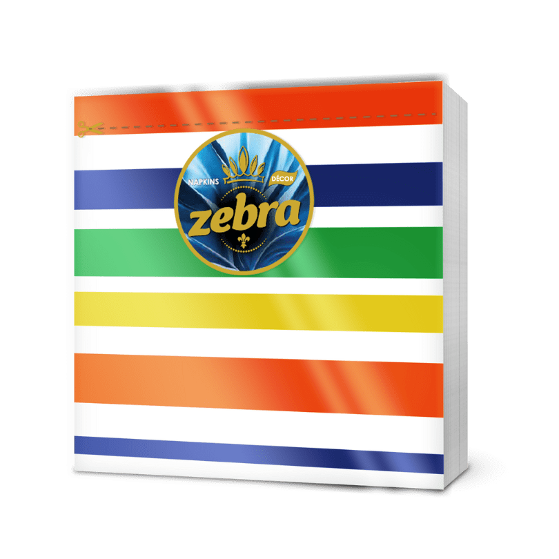 Servetele Dungi Color 33x33 1 strat 60 buc