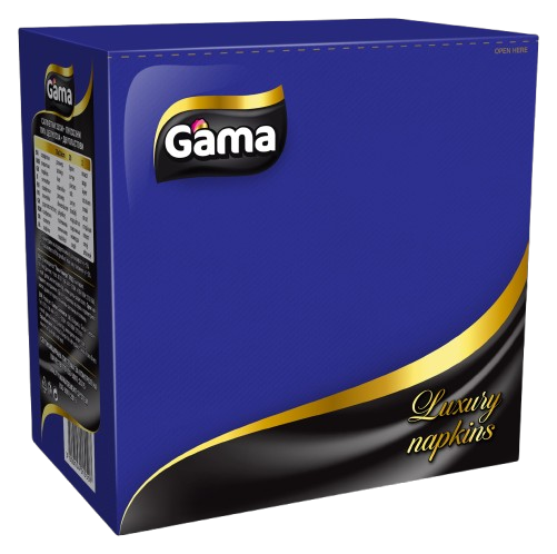 Servetel Gama Lux 2 straturi Albastre