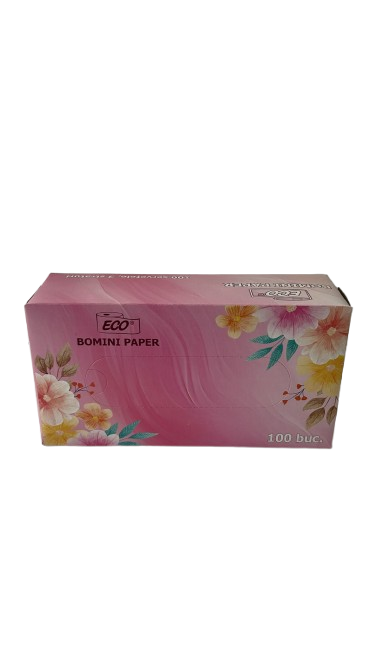 Servetele Cutie  2 straturi 100 buc/cutie