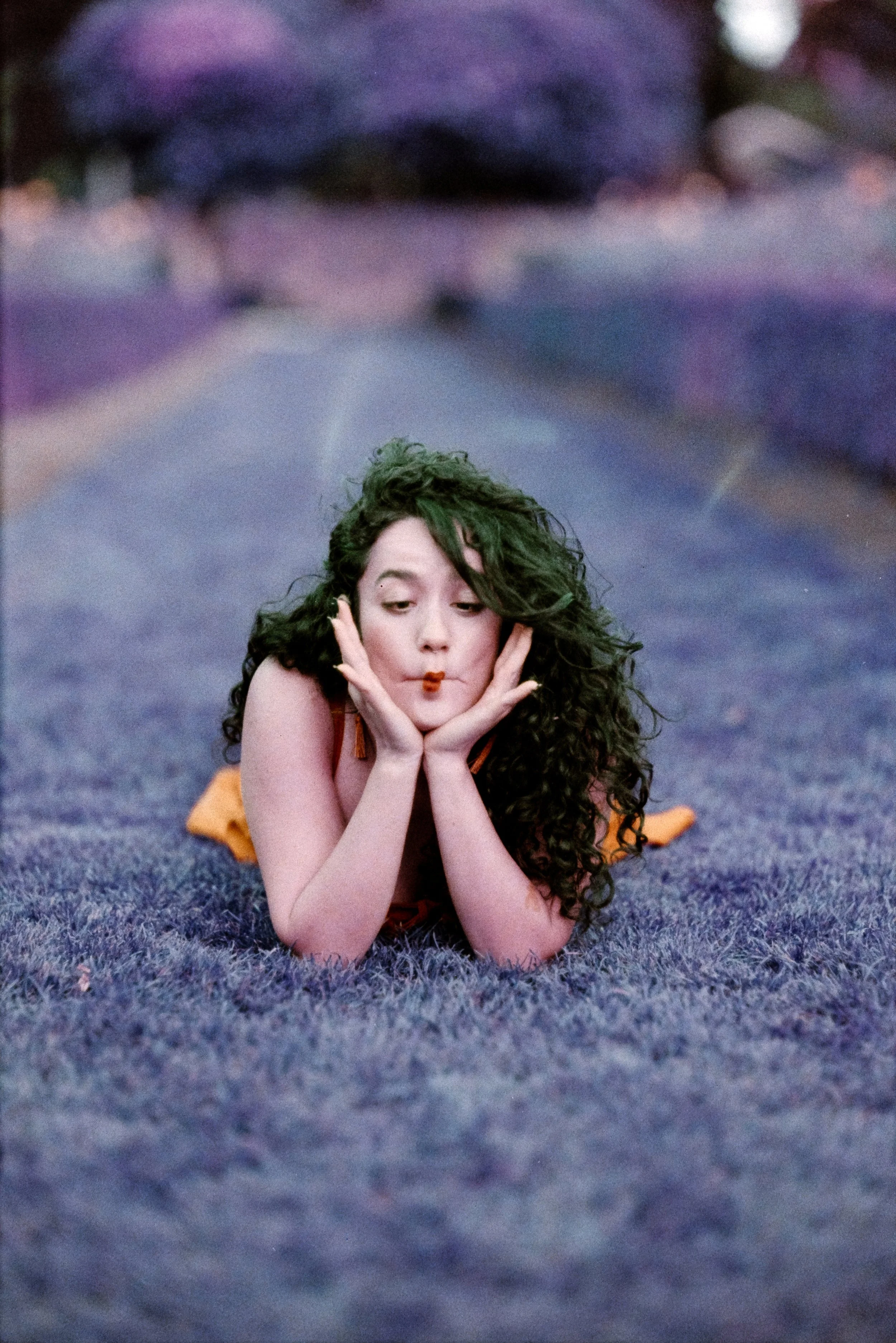 Artistic portraiture on experimental 35mm film