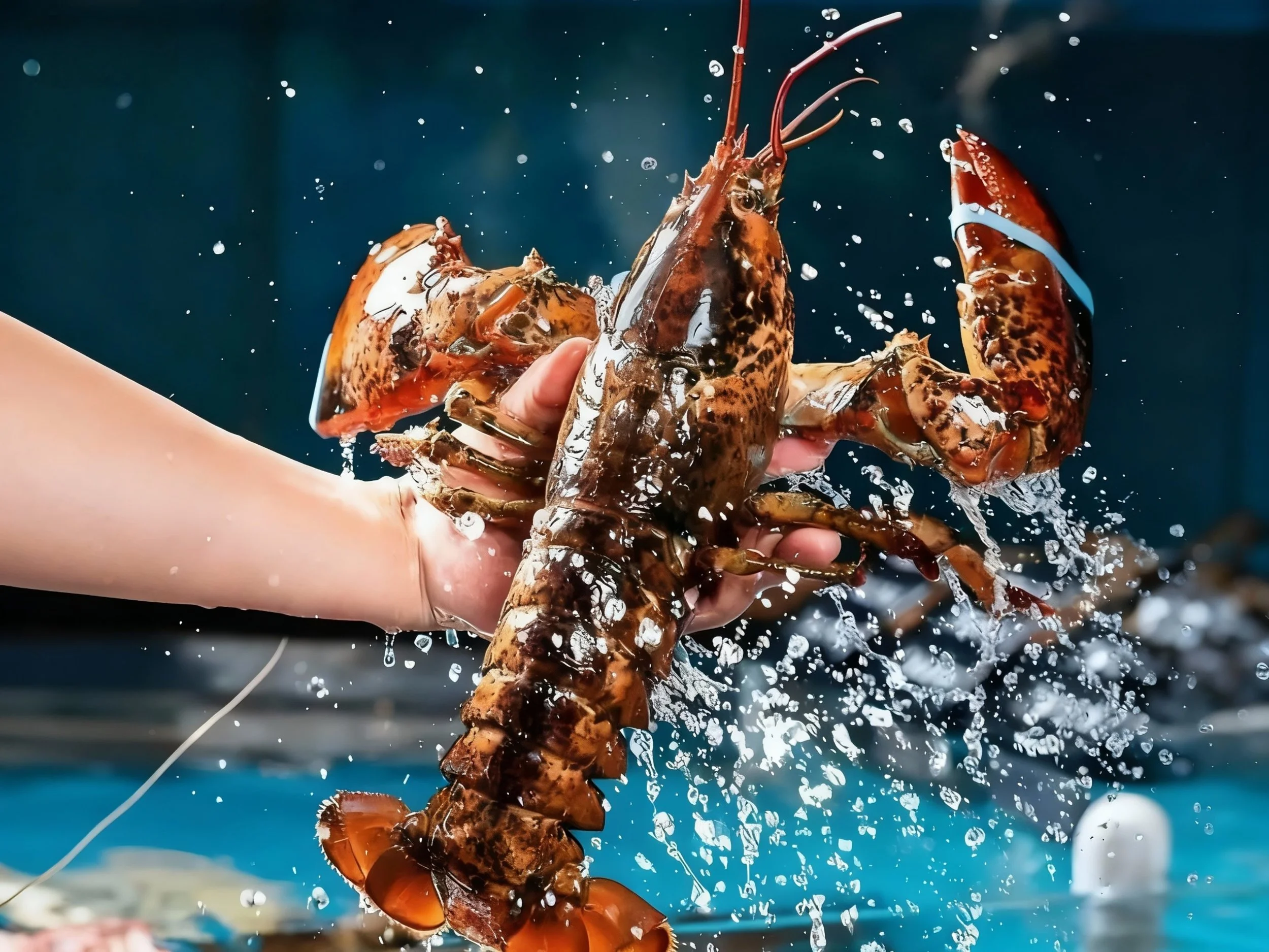 Live Wild Lobster Fried Rice (with A5 Wagyu Beef)