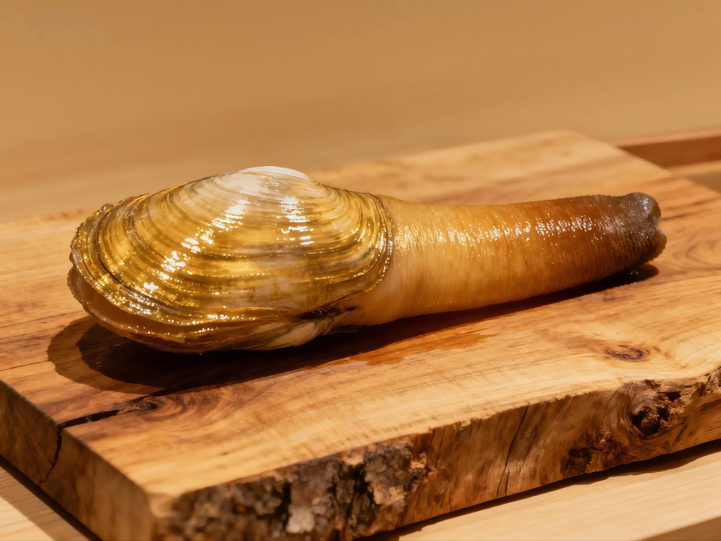 Live Wild Geoduck Fried Rice (with A5 Wagyu Beef)
