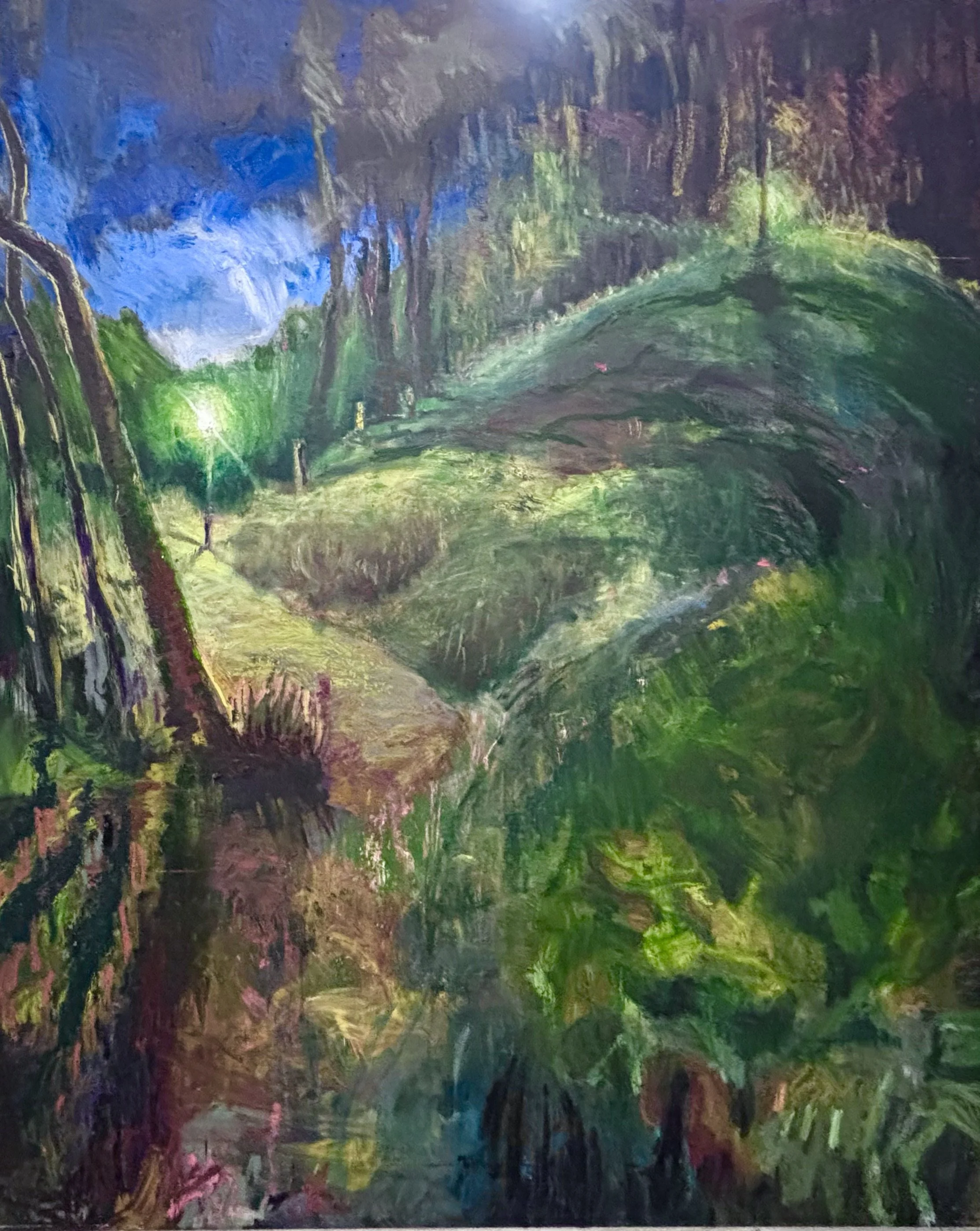 Title: This is not a place |
Medium: Oil stick on panel |
Dimension: 96 x 78 |
Year: 2024