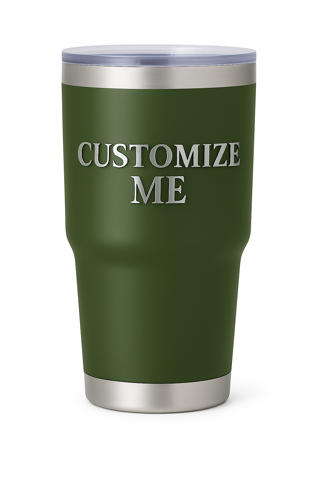 20oz or 30oz Stainless Steel Tumbler with Lid and Straw