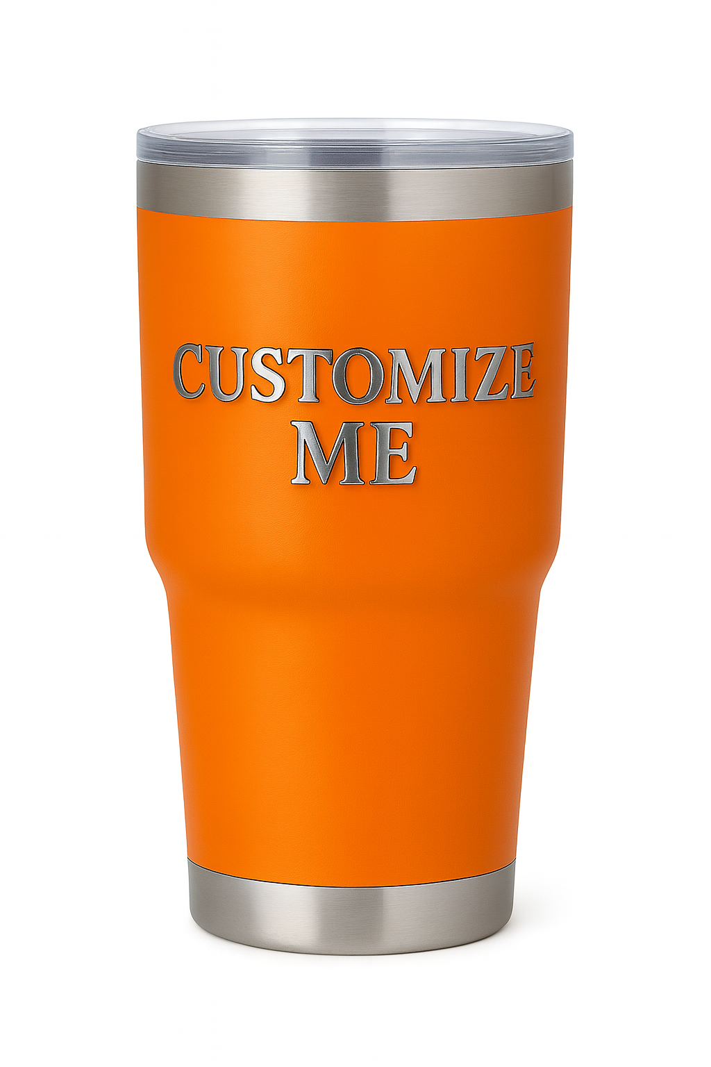 20oz or 30oz Stainless Steel Tumbler with Lid and Straw