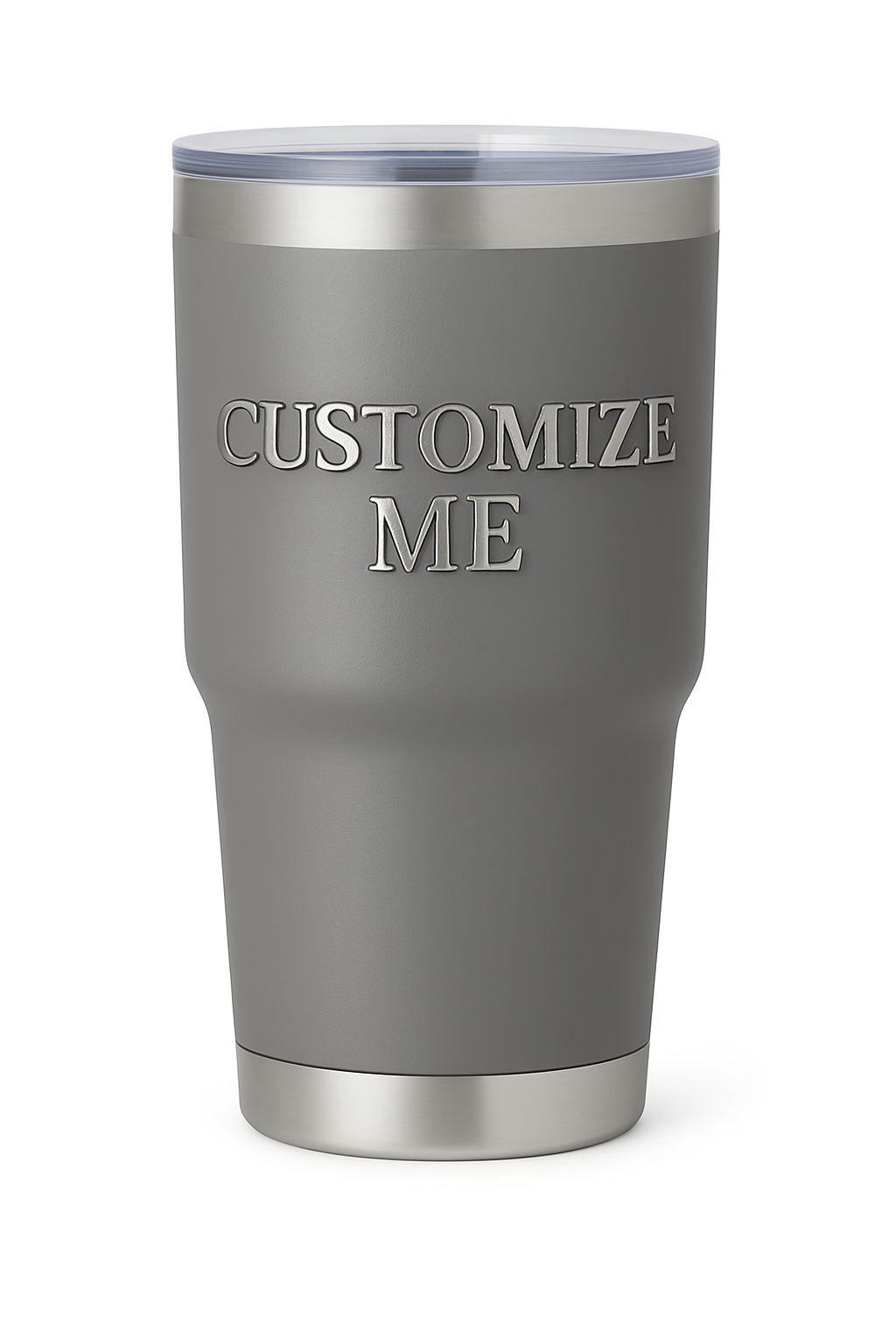 20oz or 30oz Stainless Steel Tumbler with Lid and Straw