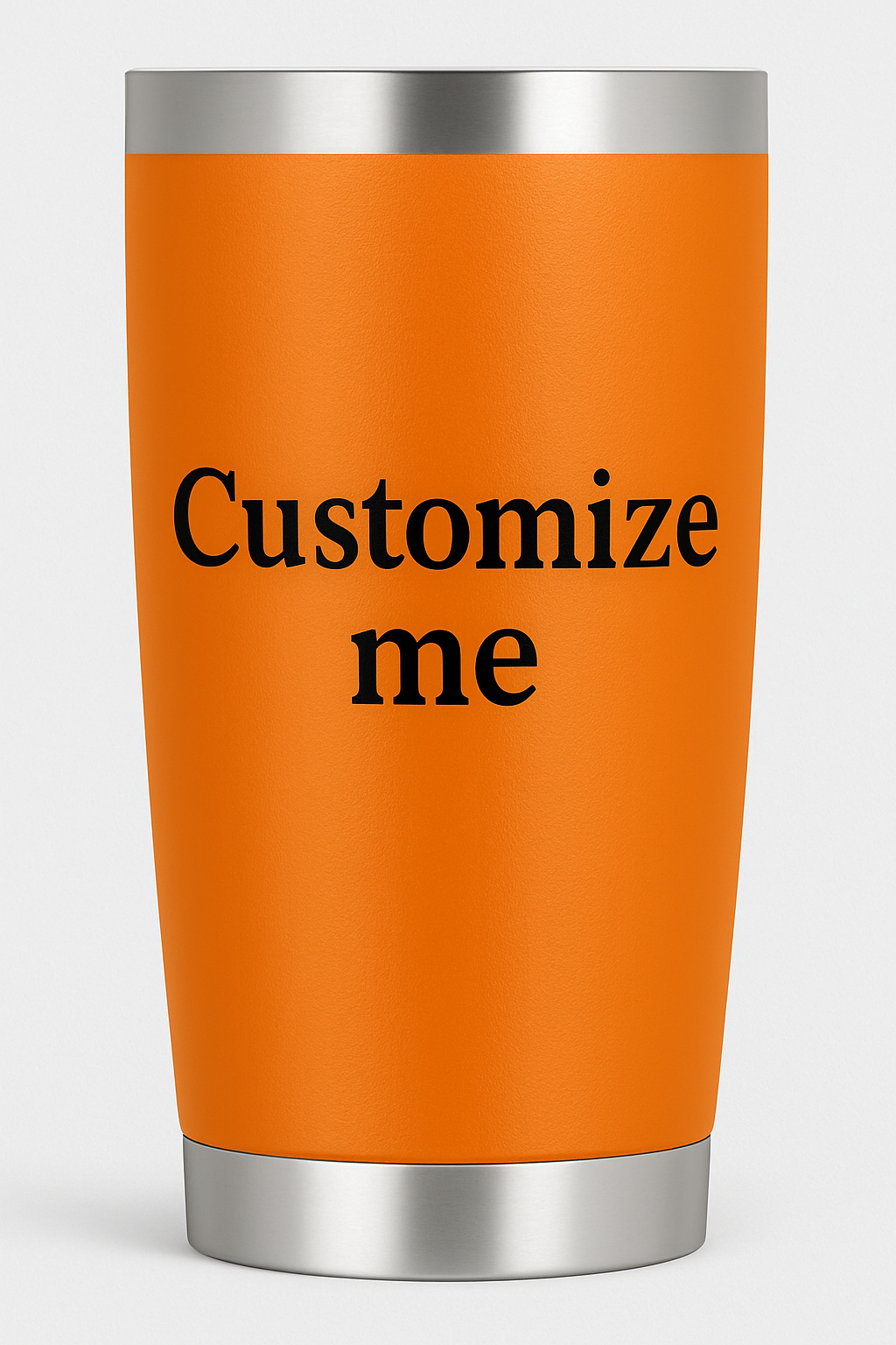 20oz or 30oz Stainless Steel Tumbler with Lid and Straw