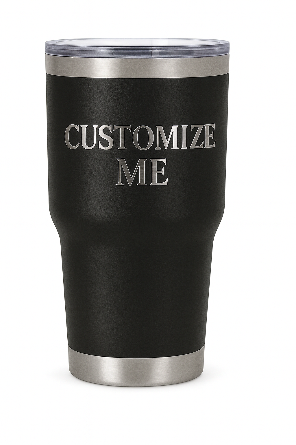 20oz or 30oz Stainless Steel Tumbler with Lid and Straw