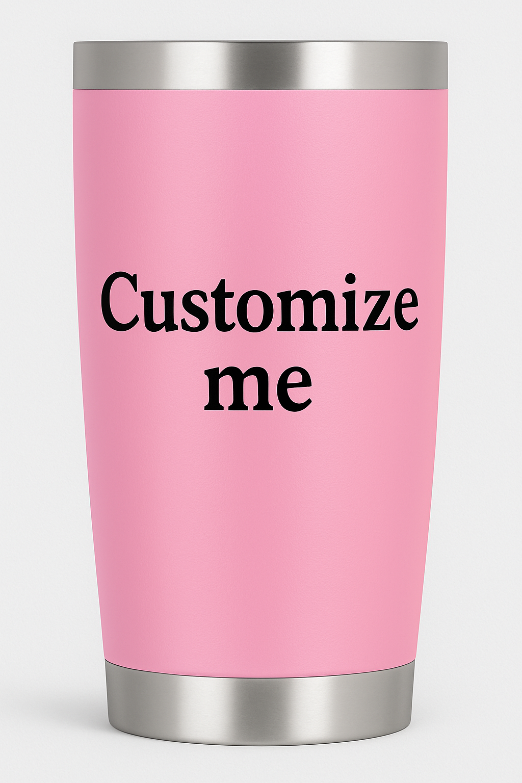 20oz or 30oz Stainless Steel Tumbler with Lid and Straw